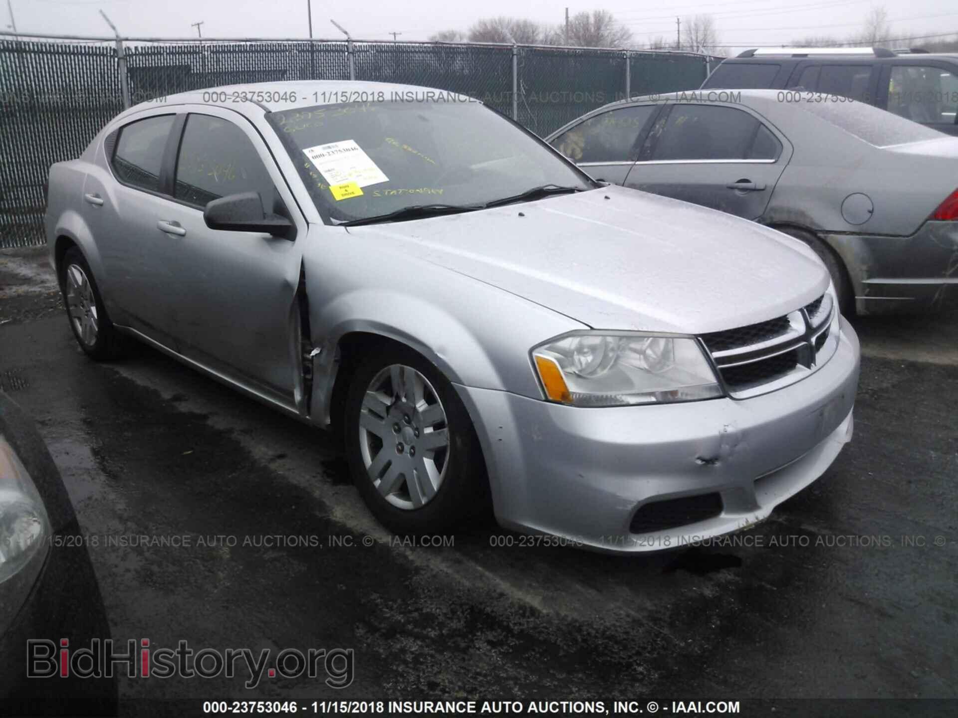 Фотография 1B3BD4FB2BN608784 - Dodge Avenger 2011