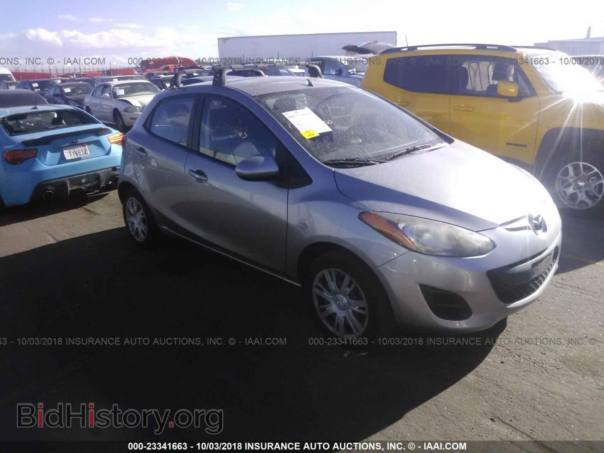 Photo JM1DE1KY6C0140621 - MAZDA MAZDA2 2012
