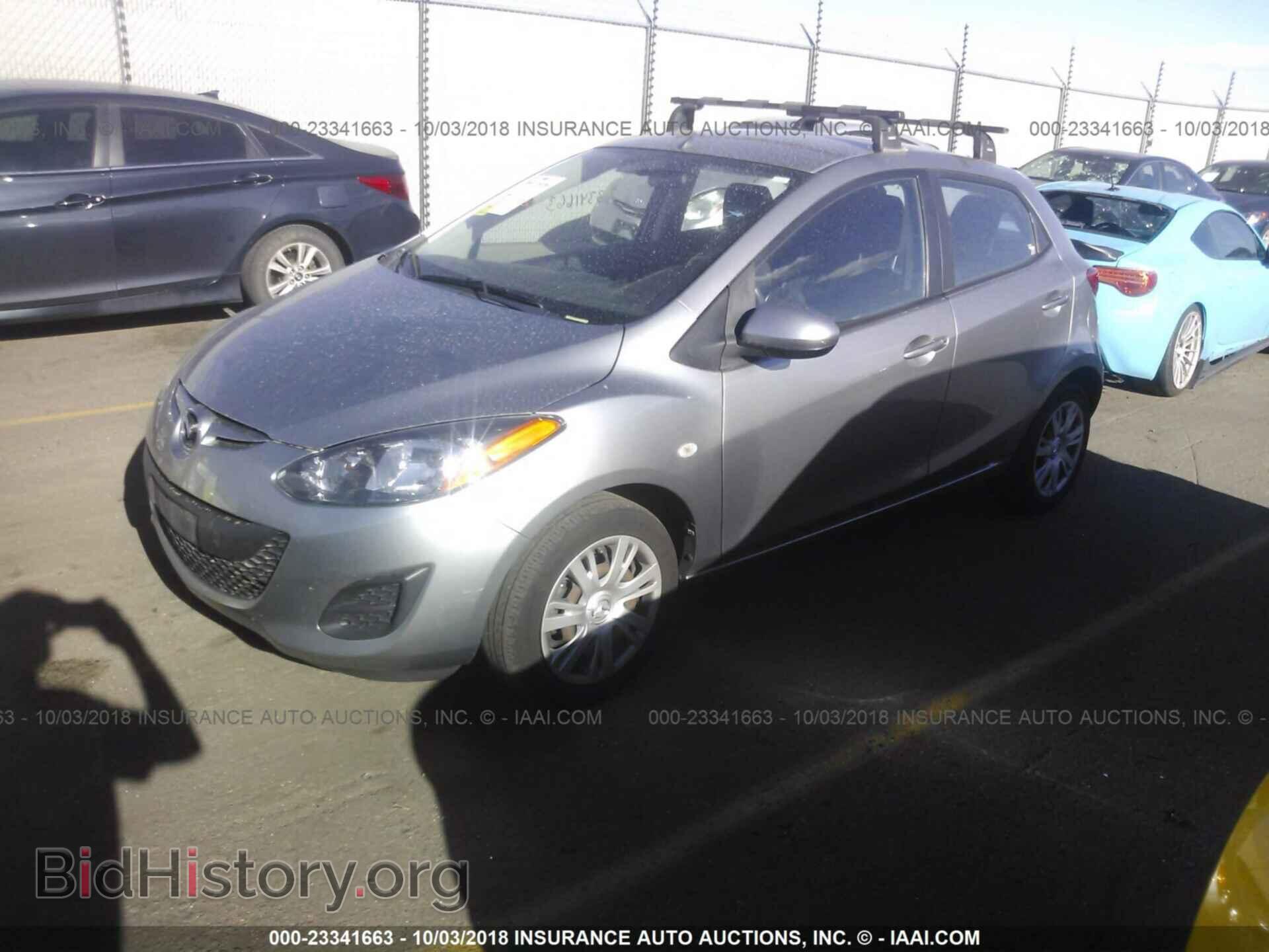 2012 MAZDA MAZDA2 - VIN: JM1DE1KY6C0140621 - Фото 2