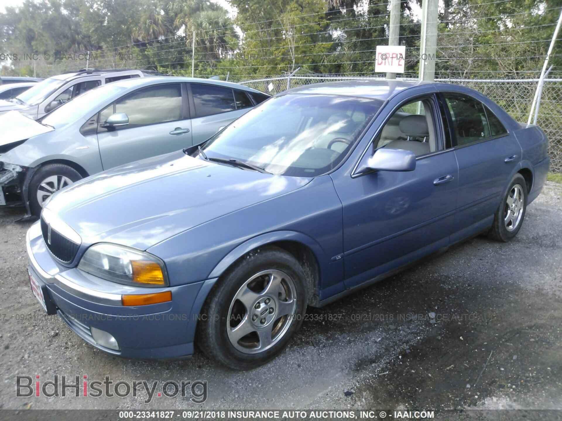 2000 LINCOLN LS - VIN: 1LNHM86S0YY865462 - Photo 2