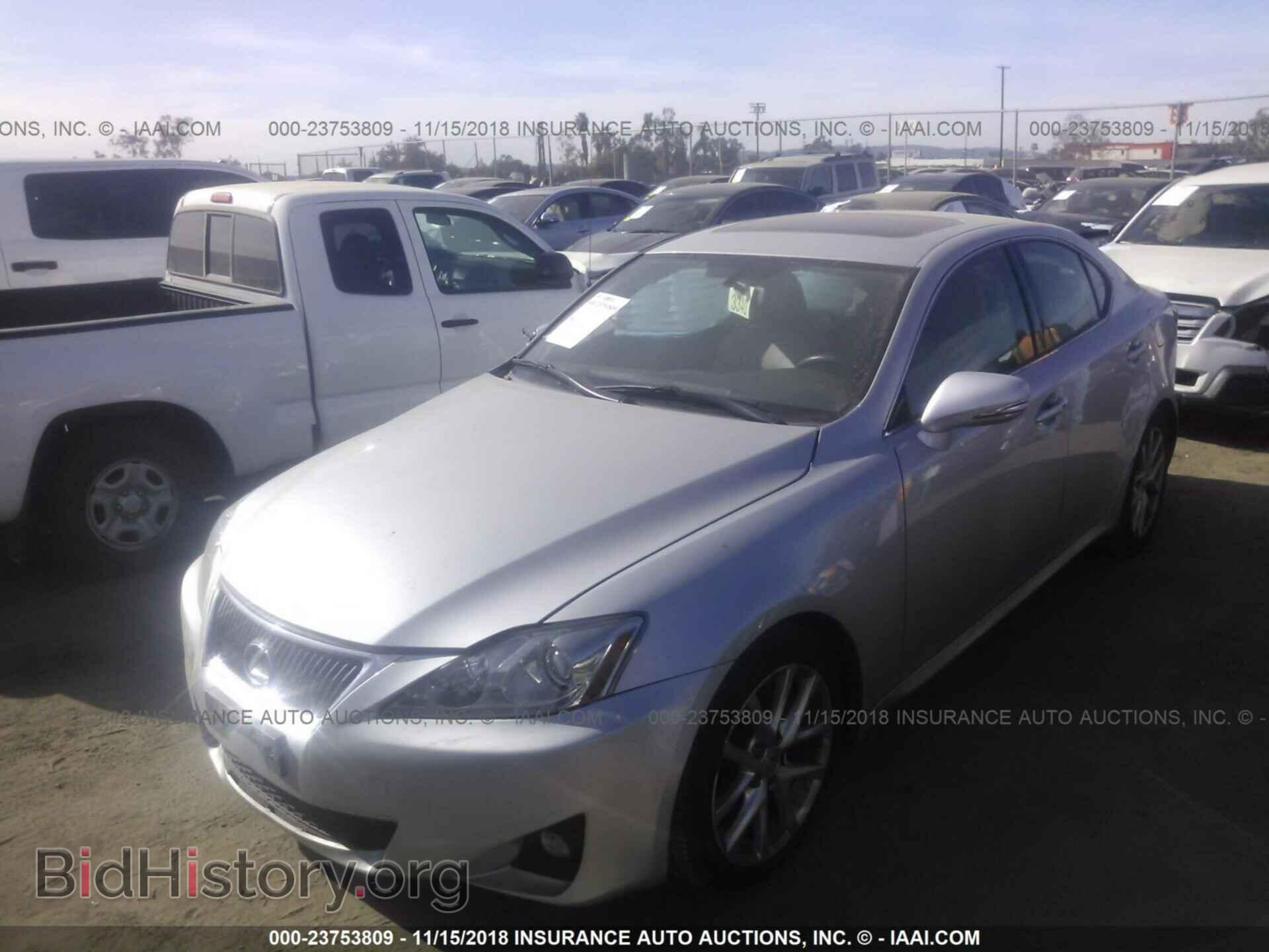 2012 LEXUS IS - VIN: JTHBF5C29C5165066 - Photo 2