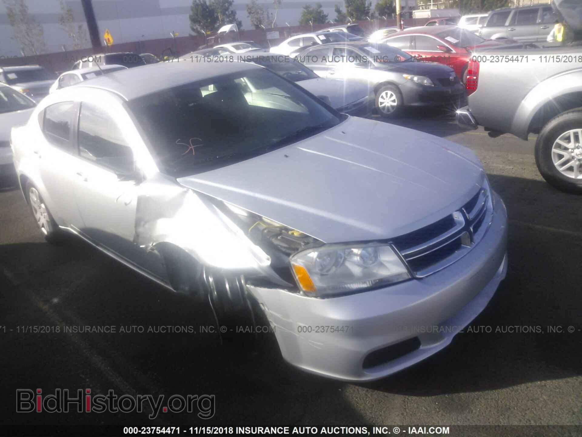 Photo 1C3CDZAB3CN331785 - Dodge Avenger 2012