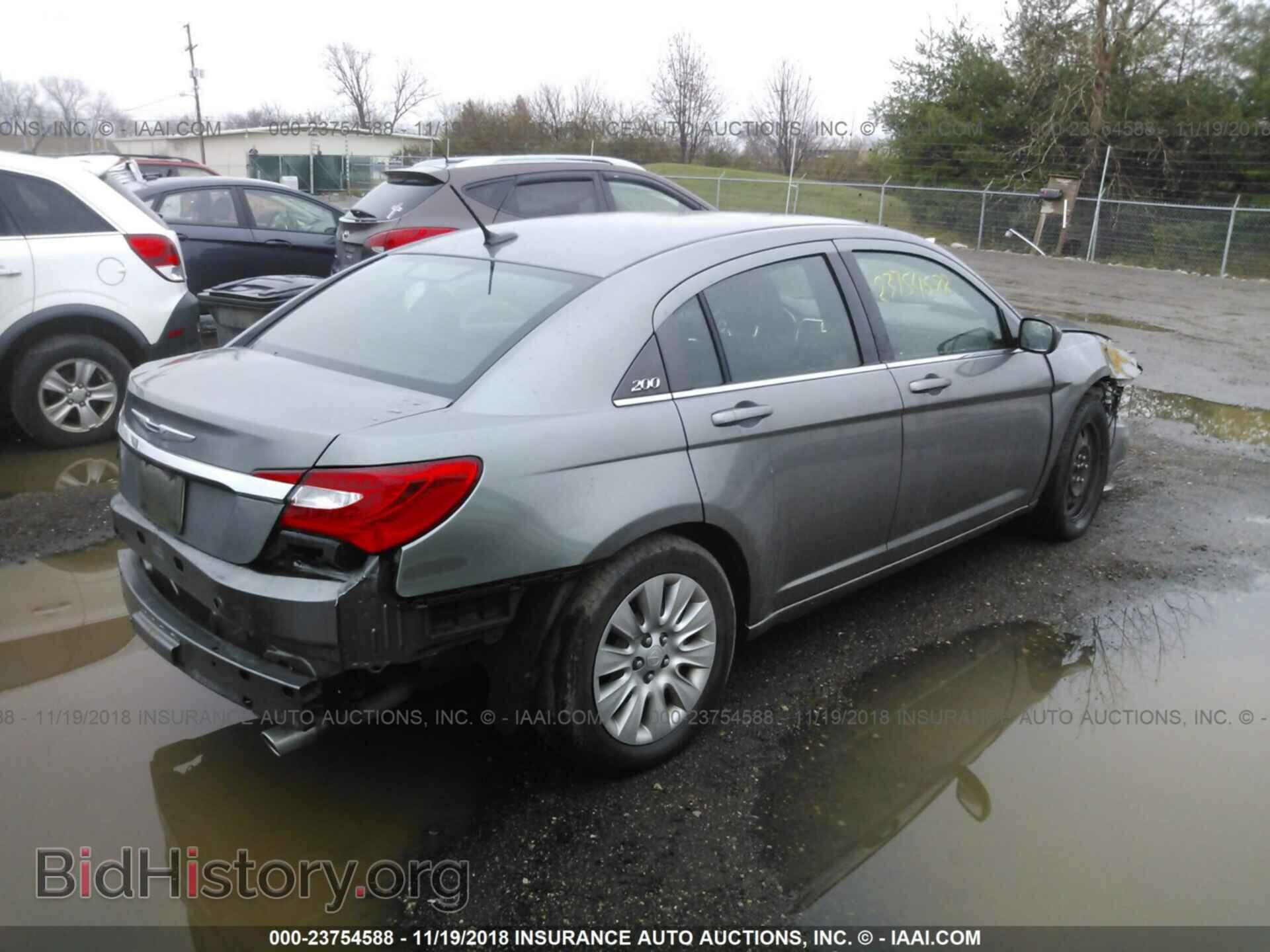 2013 CHRYSLER 200 - VIN: 1C3CCBAG1DN723543 - Фото 4