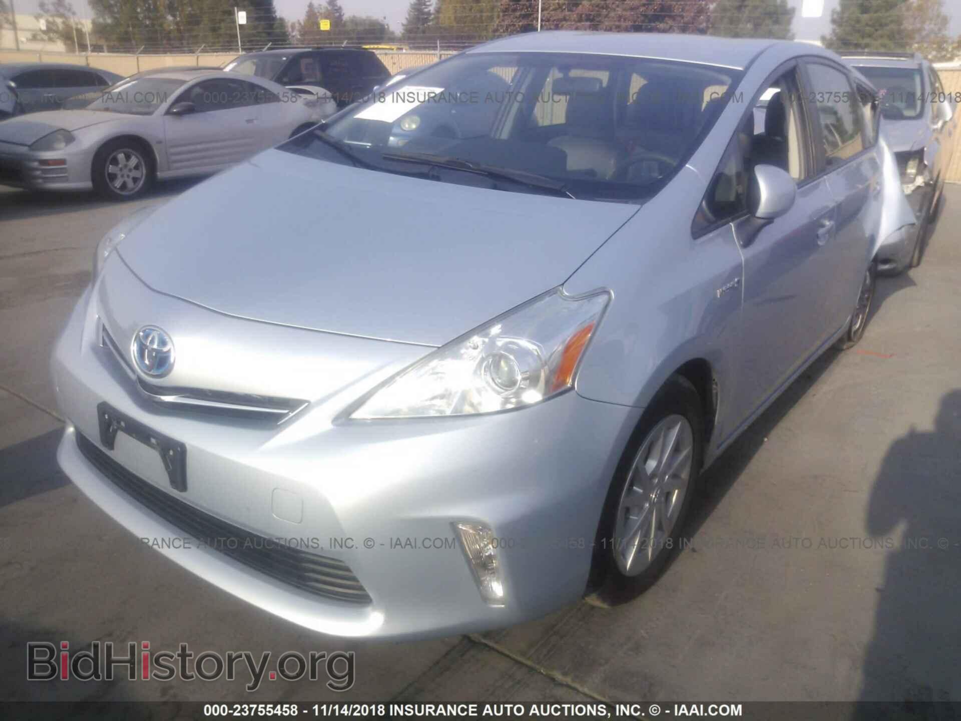 2012 TOYOTA PRIUS V - VIN: JTDZN3EU9C3176375 - Фото 2