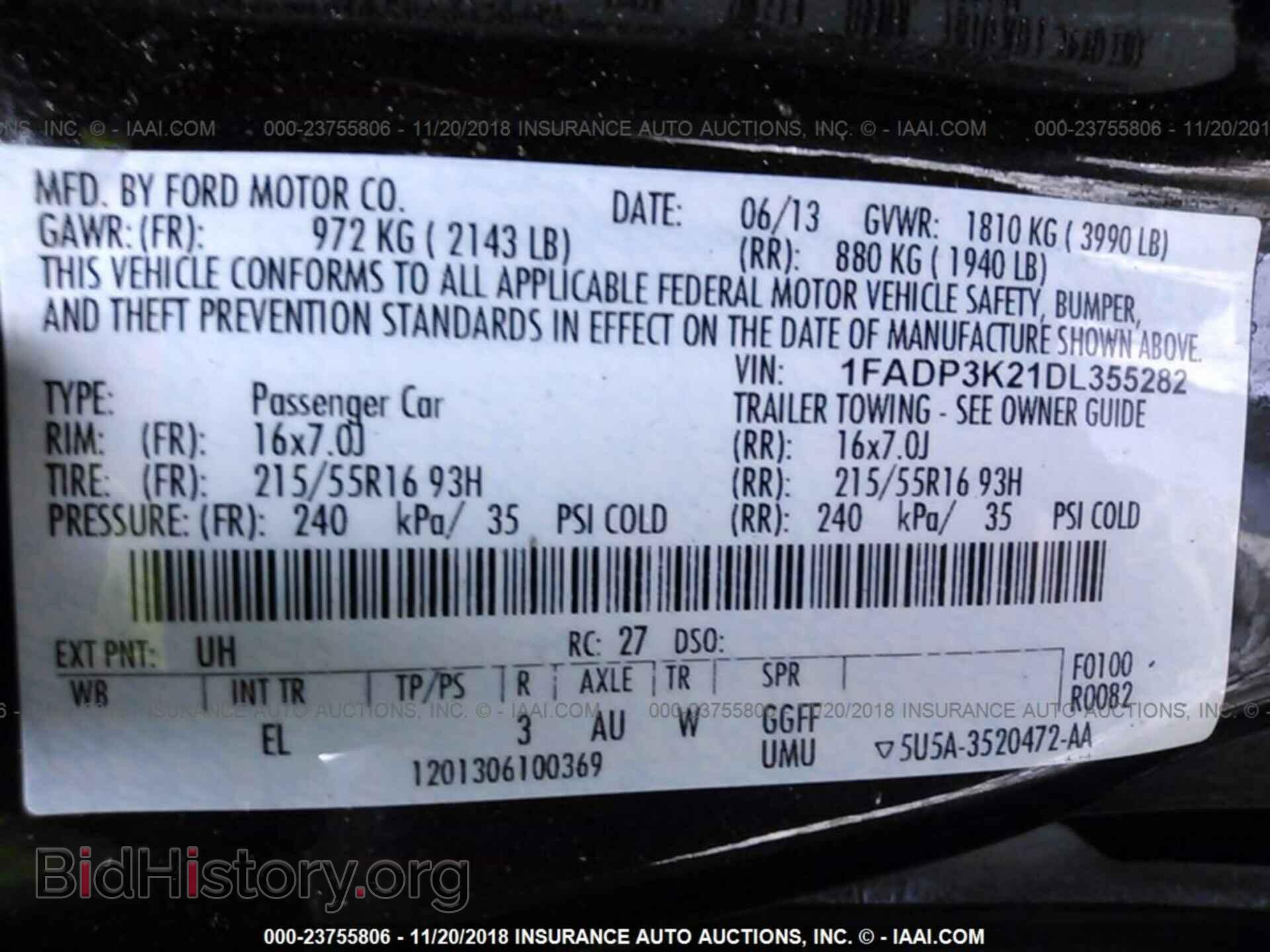 2013 Ford Focus - VIN: 1FADP3K21DL355282 - Photo 9