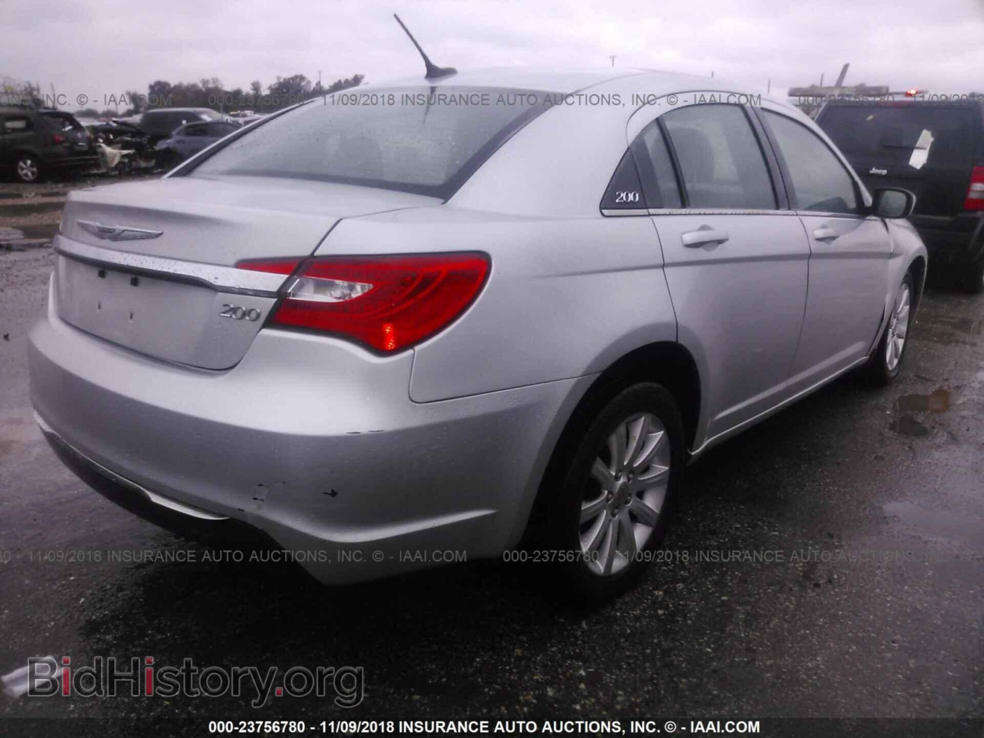 2012 Chrysler 200 - VIN: 1C3CCBBB4CN230229 - Фото 4