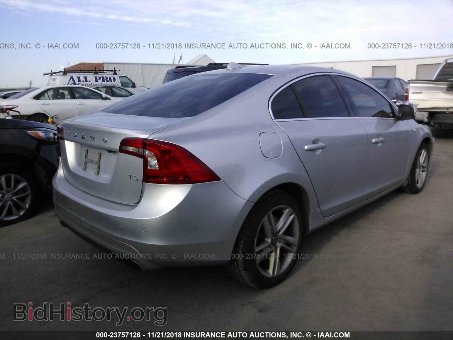 2014 VOLVO S60 - VIN: YV1612FS2E1297327 - Фото 4