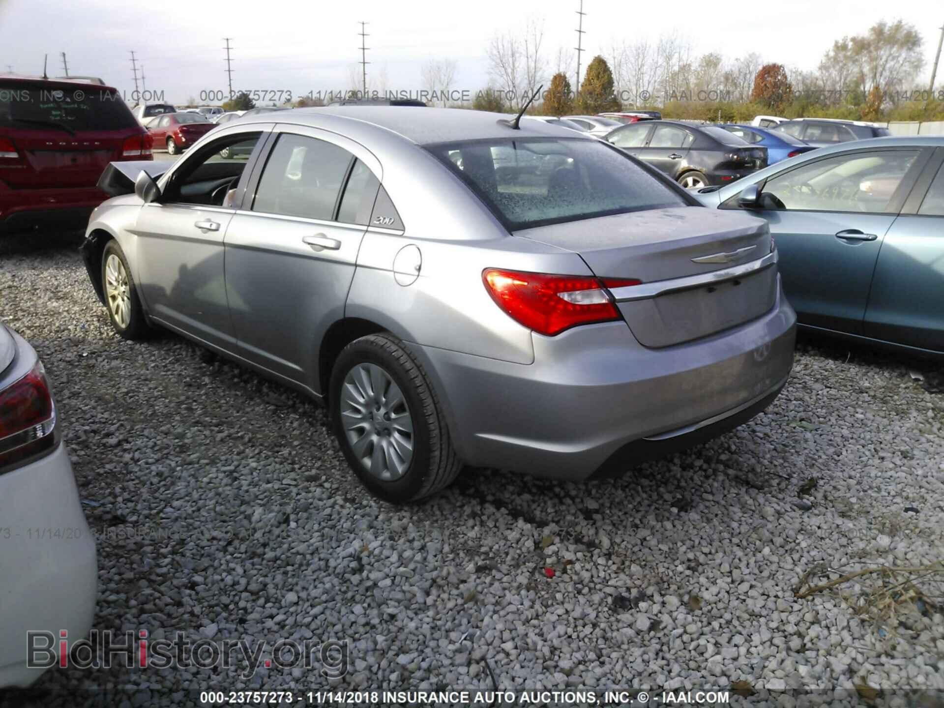 2014 Chrysler 200 - VIN: 1C3CCBAB1EN142405 - Фото 3