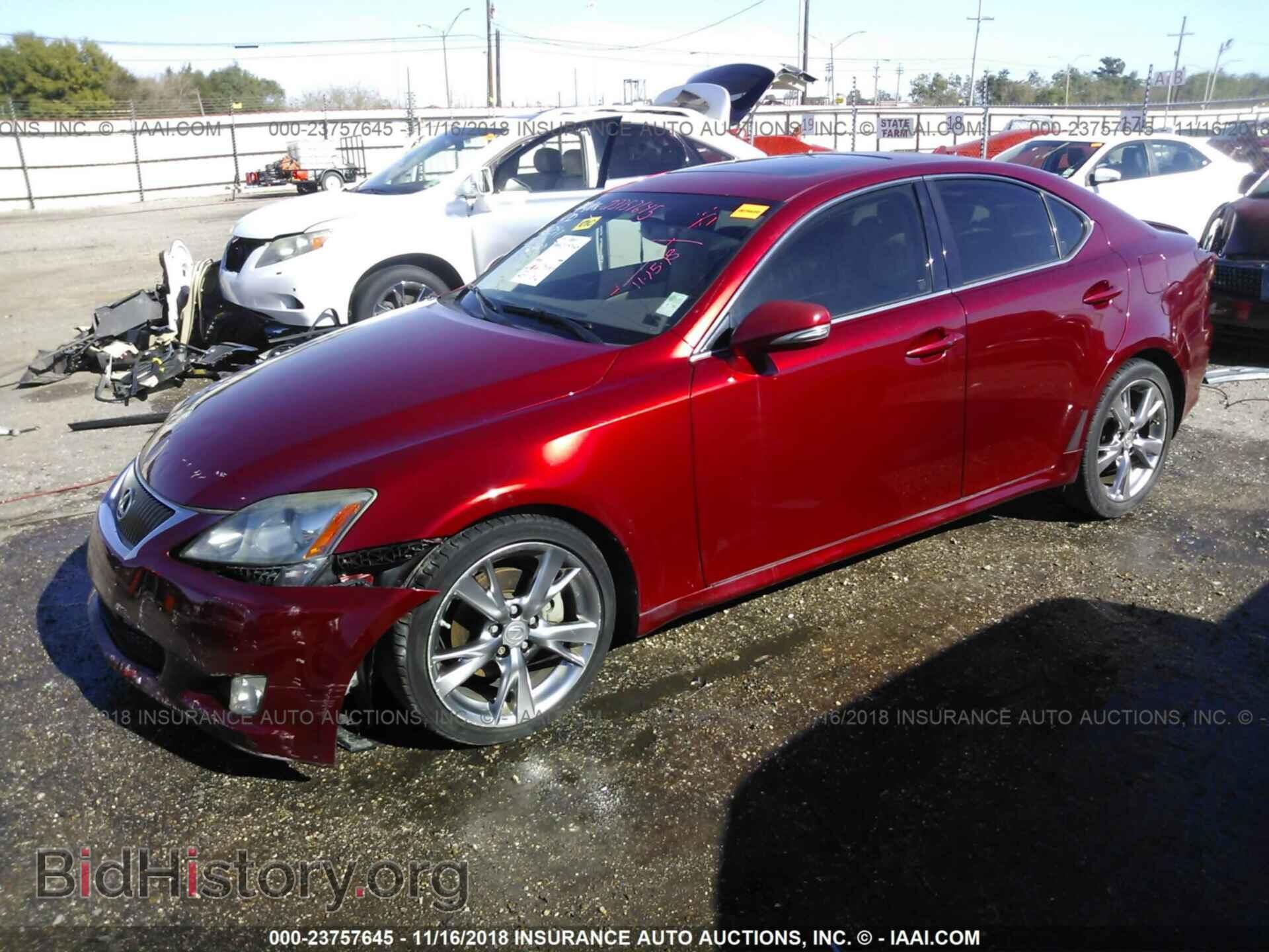 2010 LEXUS IS - VIN: JTHBF5C25A2098500 - Фото 2
