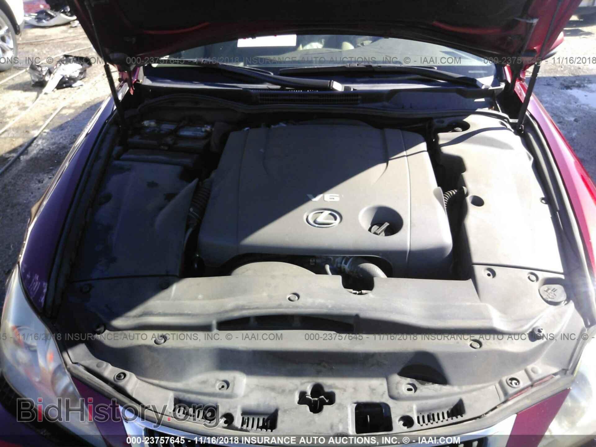 2010 LEXUS IS - VIN: JTHBF5C25A2098500 - Фото 10
