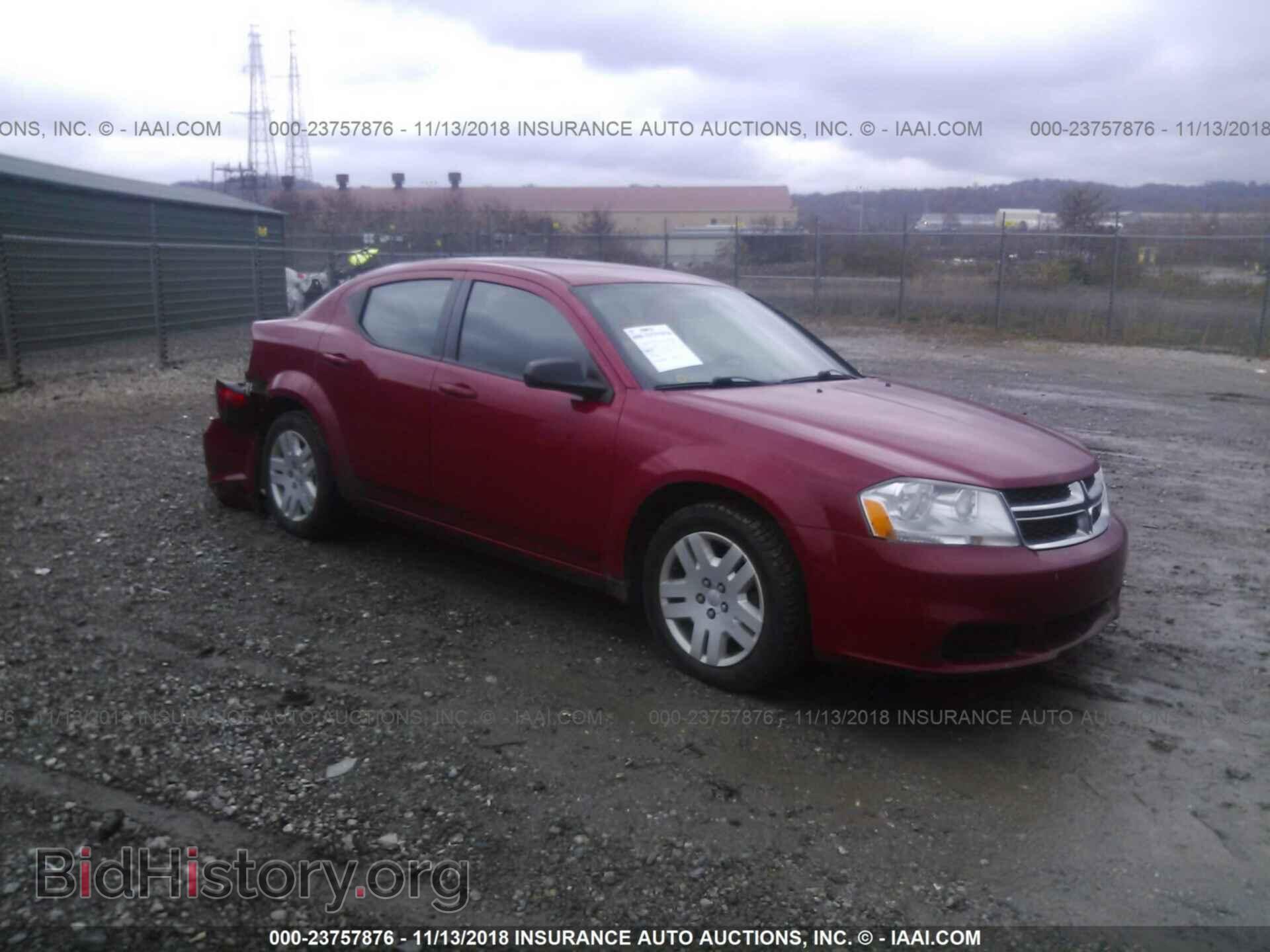 Photo 1C3CDZAB1DN638776 - DODGE AVENGER 2013