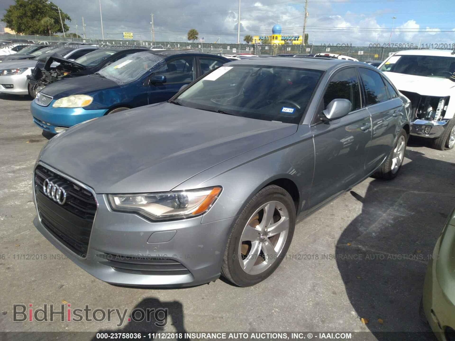 2012 AUDI A6 - VIN: WAUAFAFC7CN026884 - Photo 2