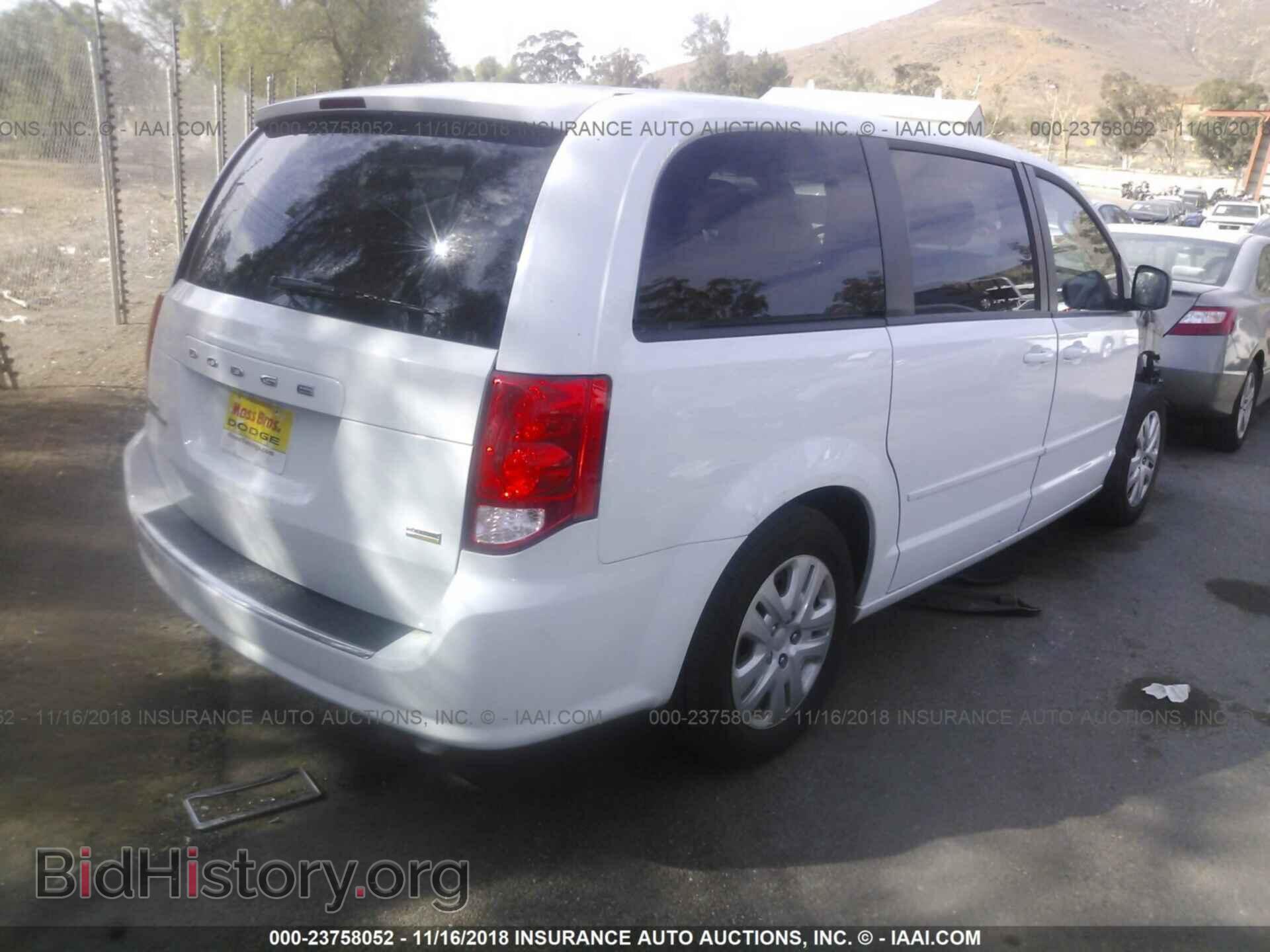 2016 DODGE GRAND CARAVAN - VIN: 2C4RDGBG0GR321521 - Фото 4