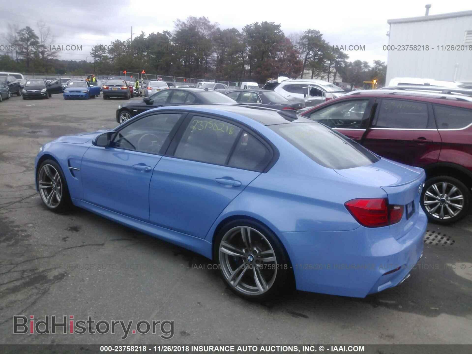 2015 BMW M3 - VIN: WBS3C9C55FP803234 - Фото 3