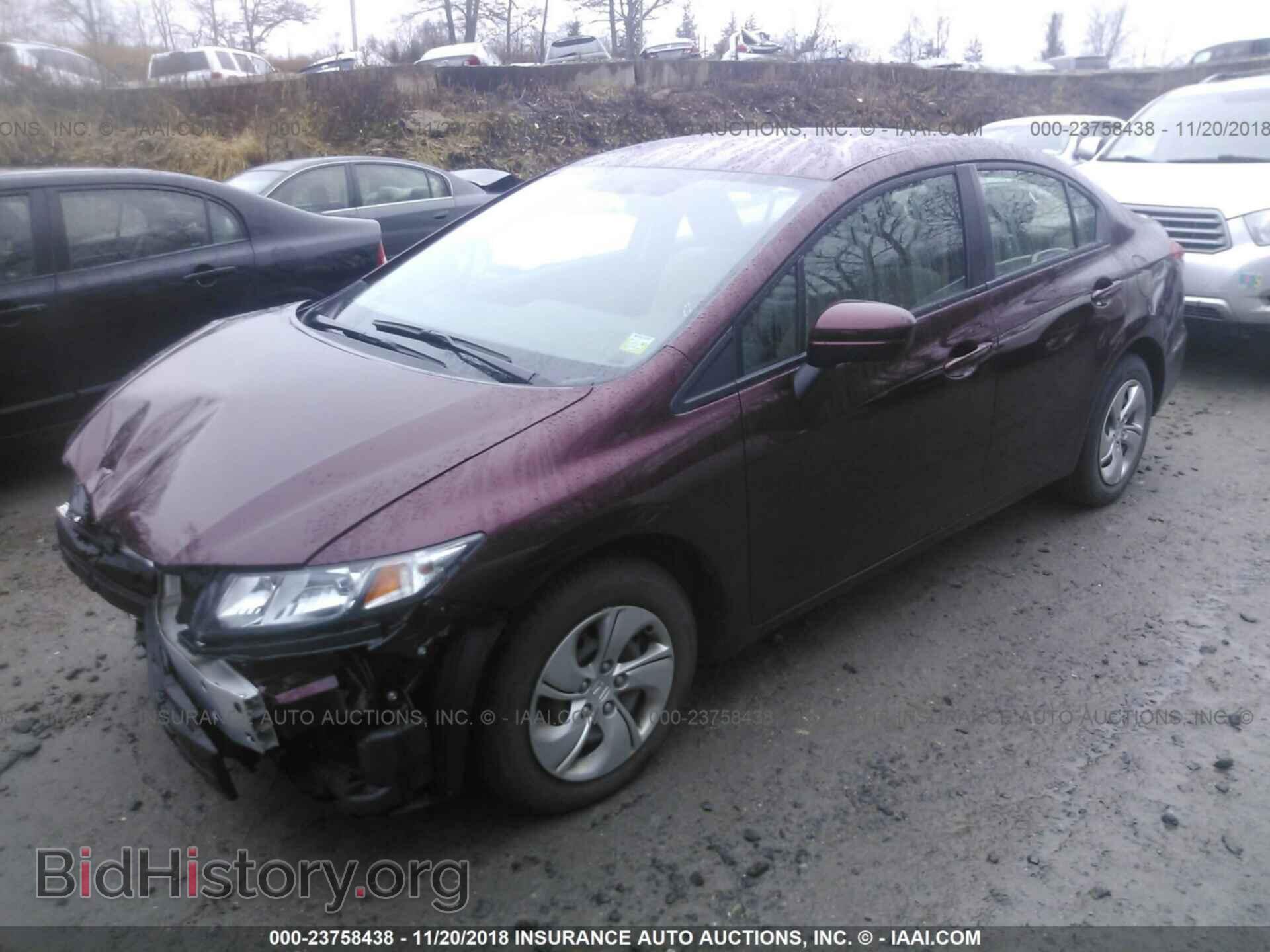 2014 Honda Civic - VIN: 19XFB2F53EE257798 - Фото 2
