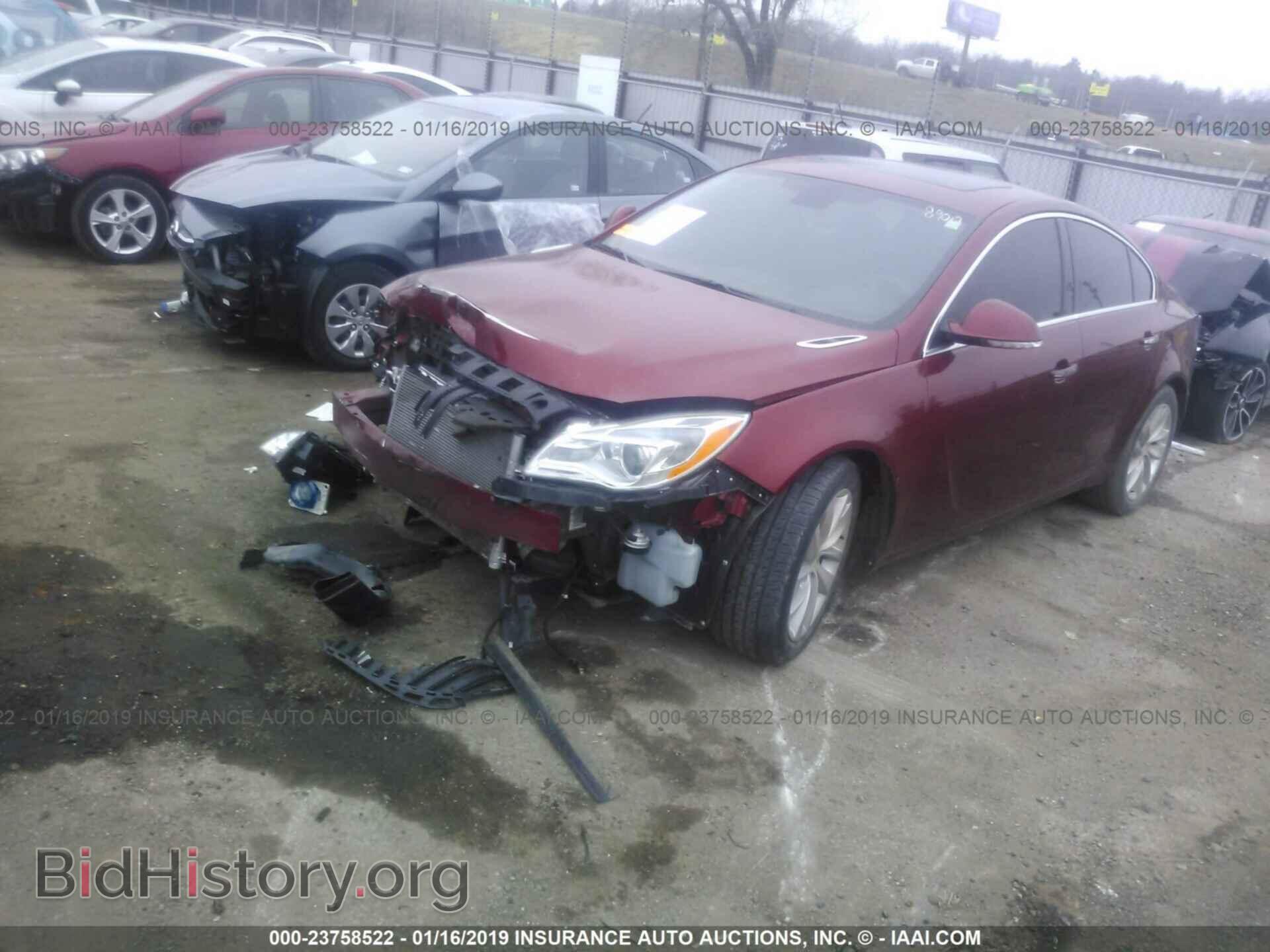 2014 BUICK REGAL - VIN: 2G4GN5EX4E9278900 - Фото 2
