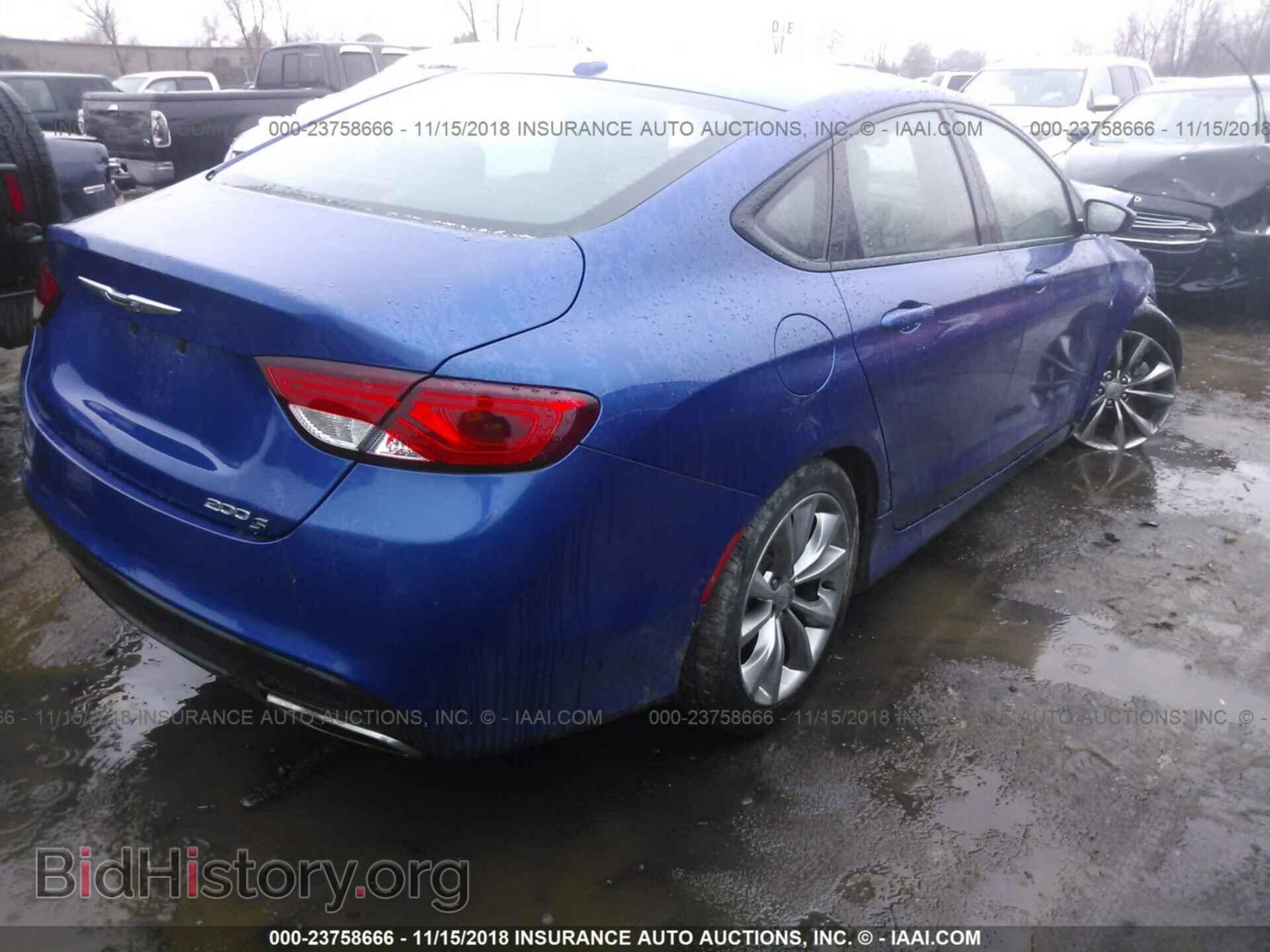 2015 Chrysler 200 - VIN: 1C3CCCBB6FN555751 - Фото 4