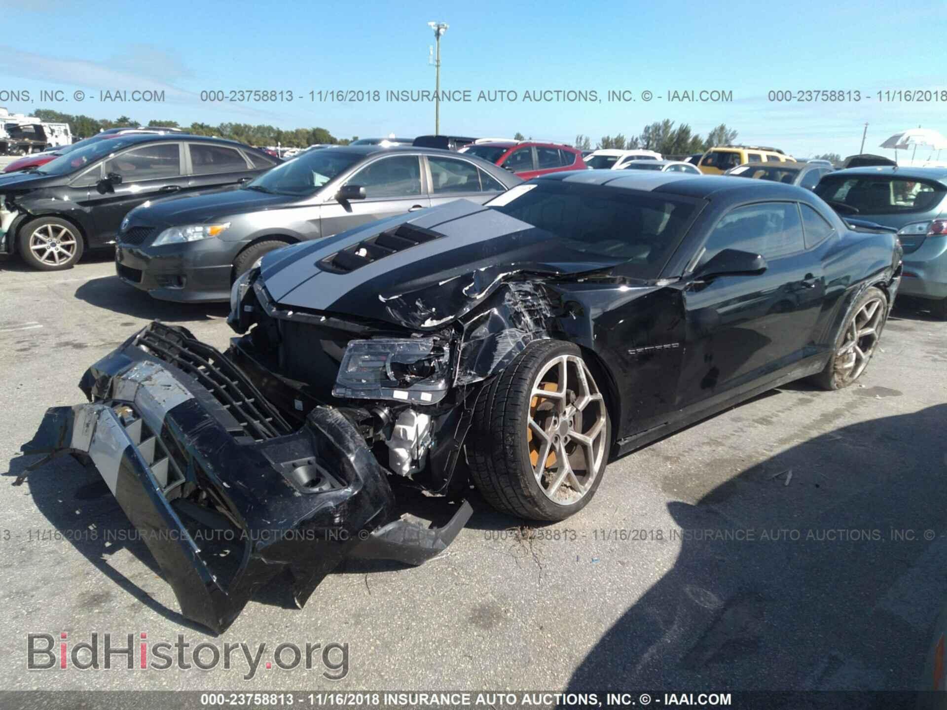 2014 CHEVROLET CAMARO - VIN: 2G1FT1EW8E9317633 - Фото 2