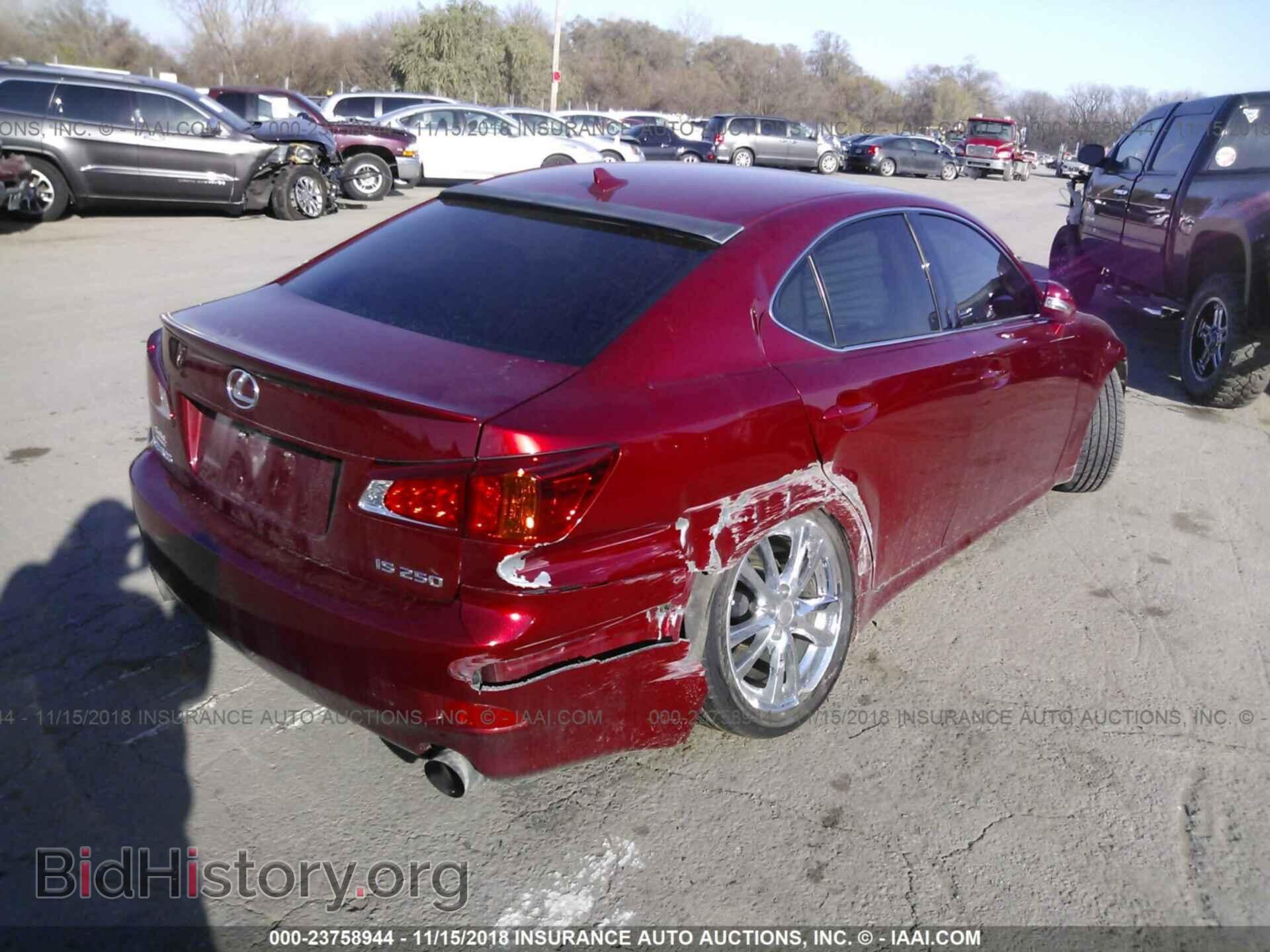 2009 LEXUS IS - VIN: JTHBK262192090444 - Фото 4