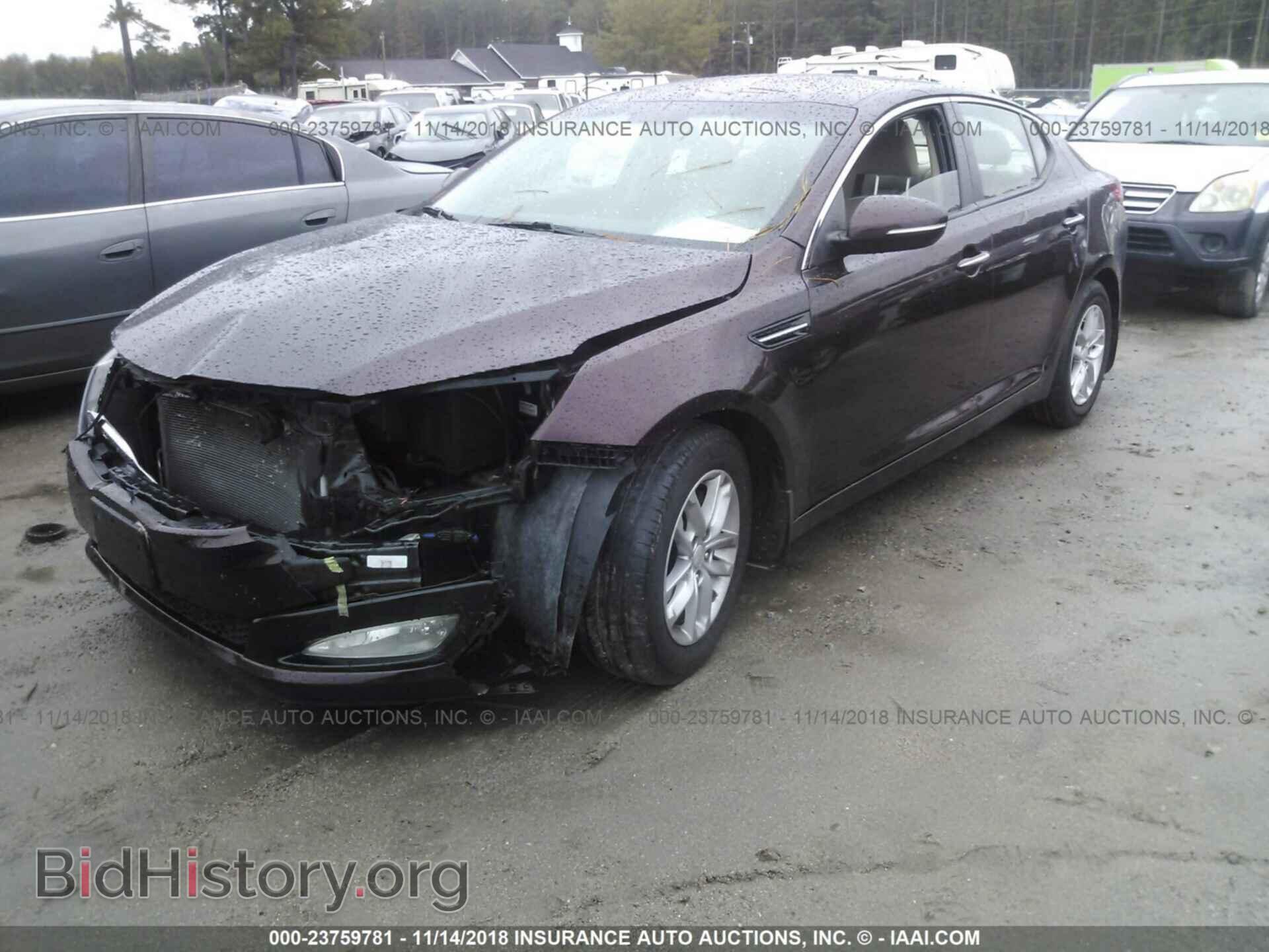 2013 Kia Optima - VIN: 5XXGM4A7XDG133228 - Фото 2