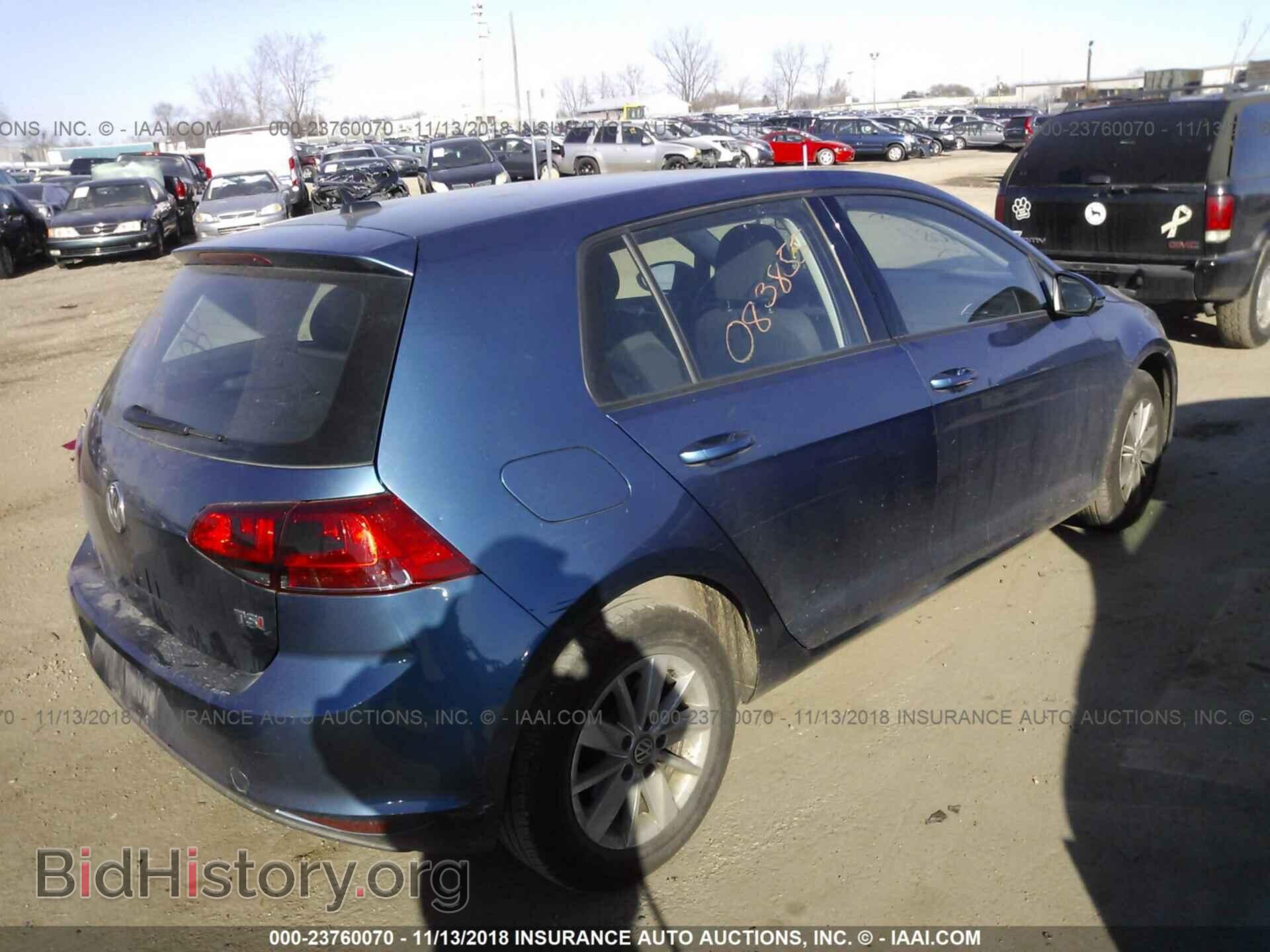 2017 VOLKSWAGEN GOLF - VIN: 3VW217AU4HM009452 - Фото 4