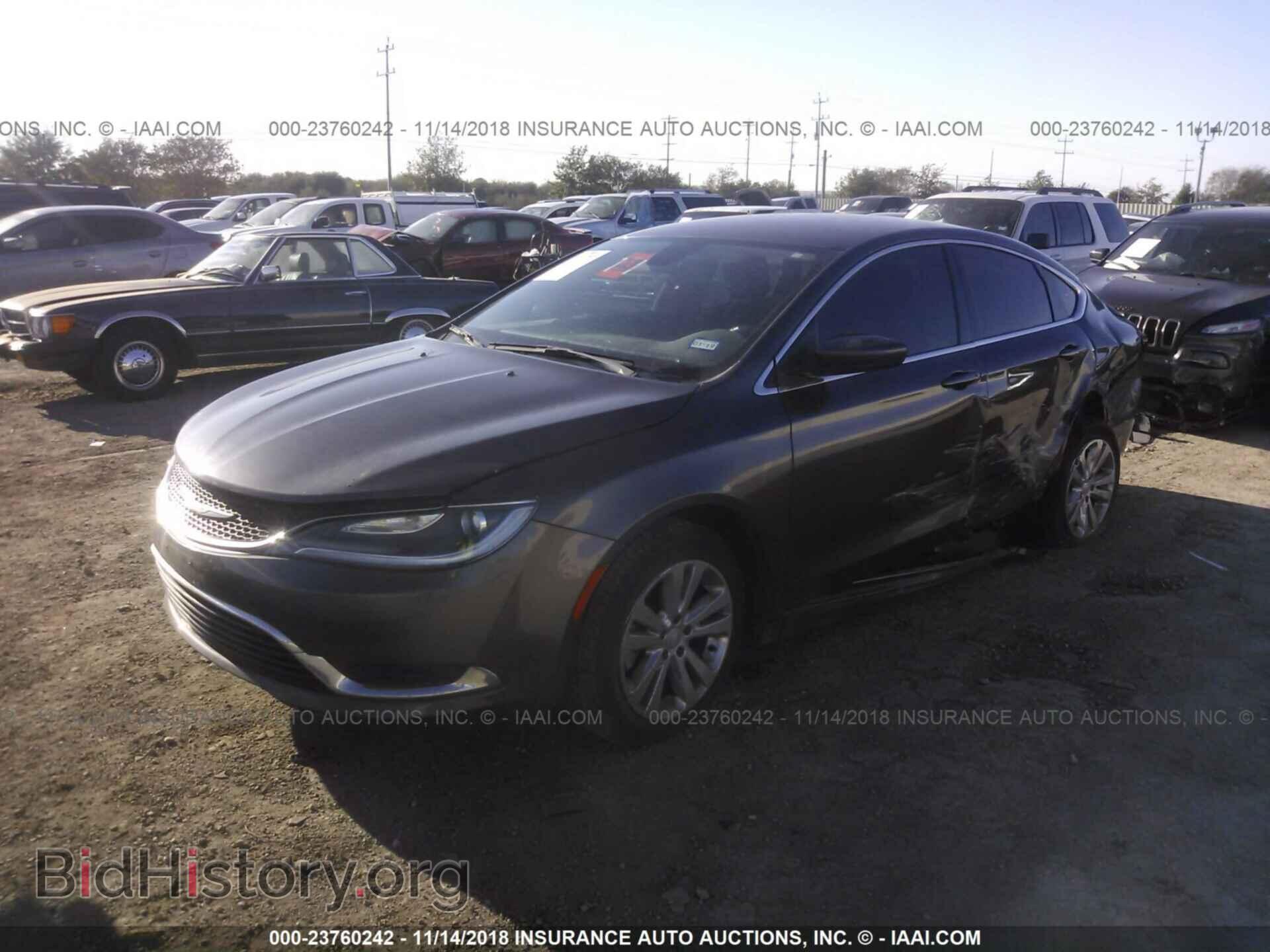 2015 Chrysler 200 - VIN: 1C3CCCAB9FN716806 - Фото 2