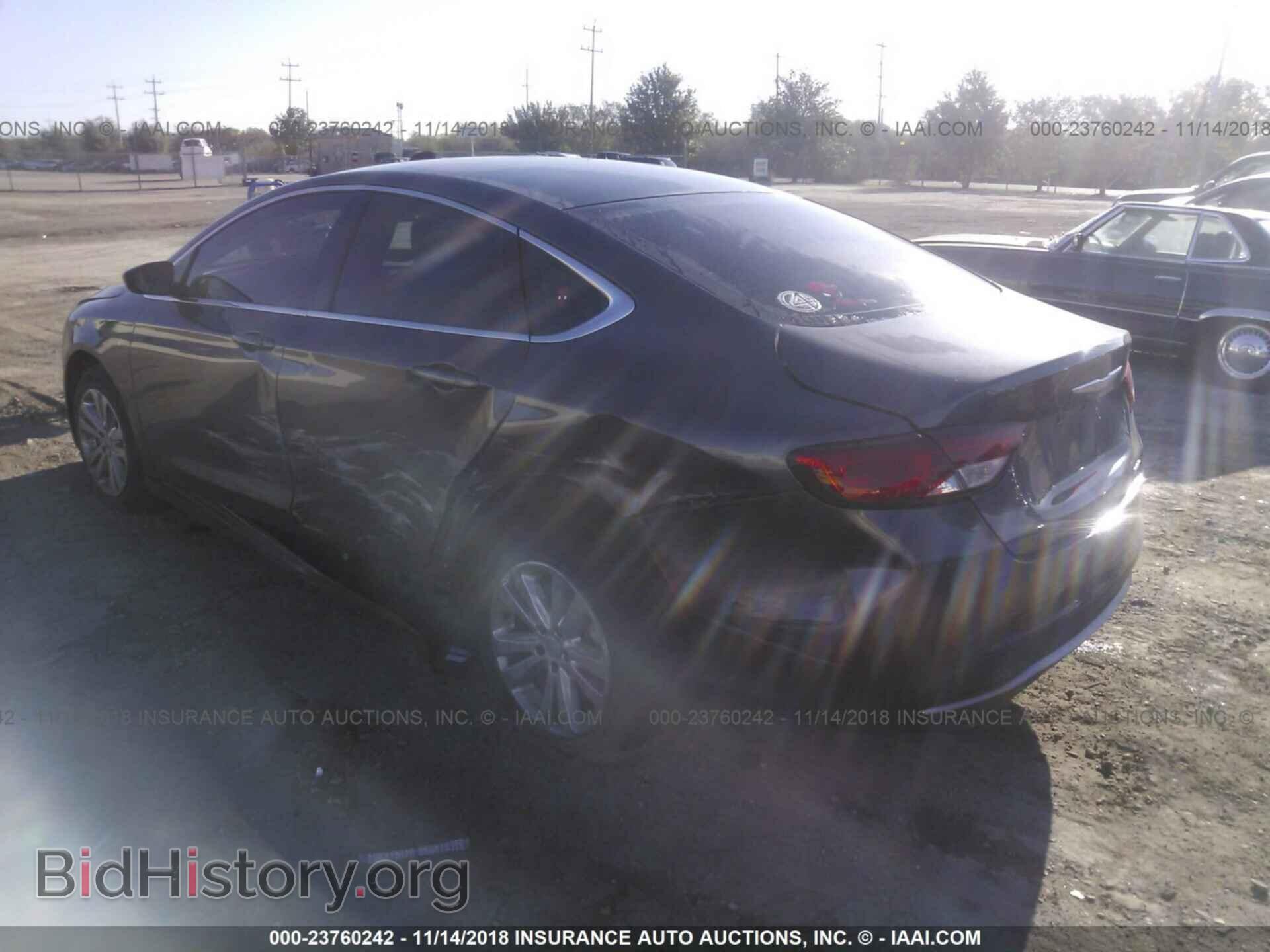2015 Chrysler 200 - VIN: 1C3CCCAB9FN716806 - Фото 3