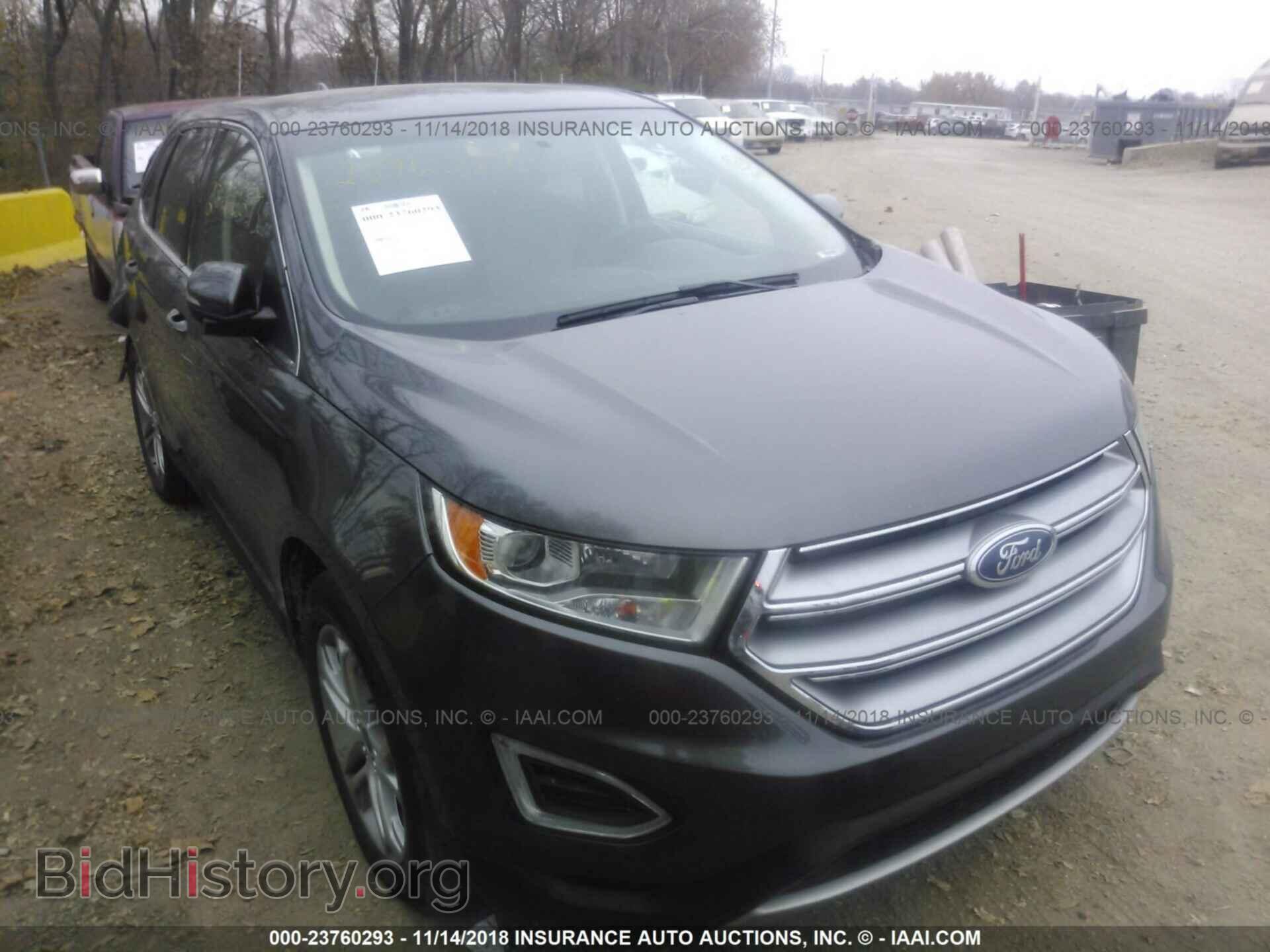 Фотография 2FMTK4K83FBB48180 - Ford Edge 2015