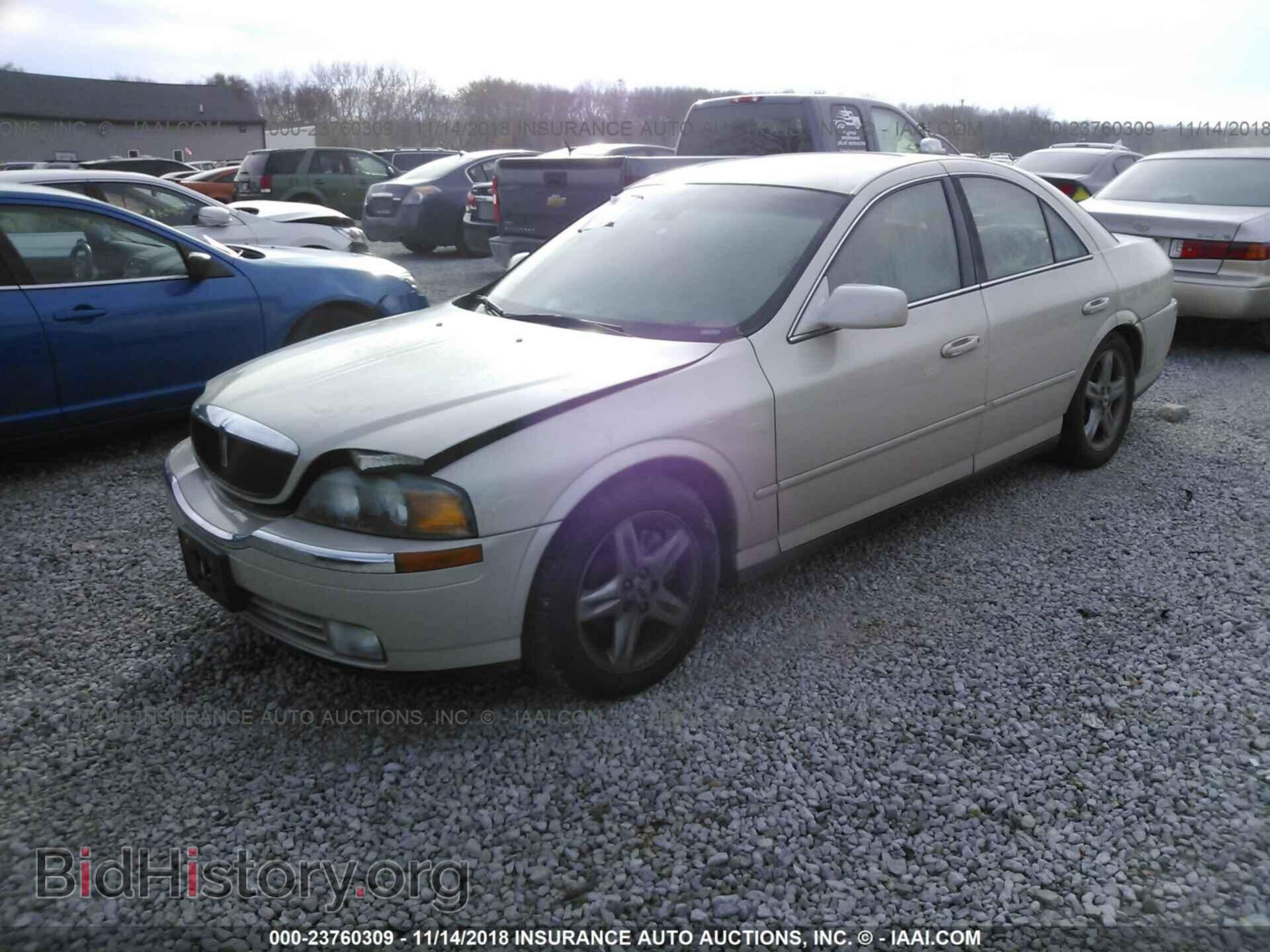 2002 LINCOLN LS - VIN: 1LNHM87AX2Y688061 - Photo 2