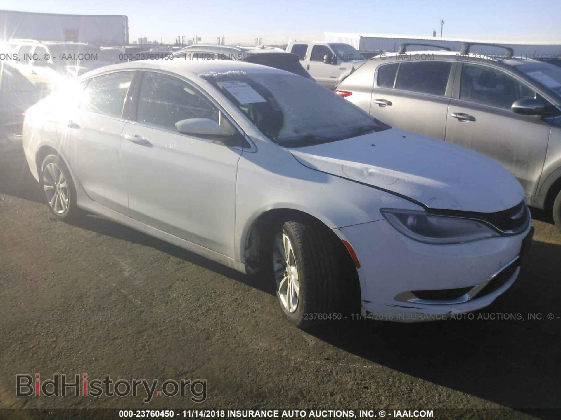 Photo 1C3CCCAB7FN721261 - CHRYSLER 200 2015