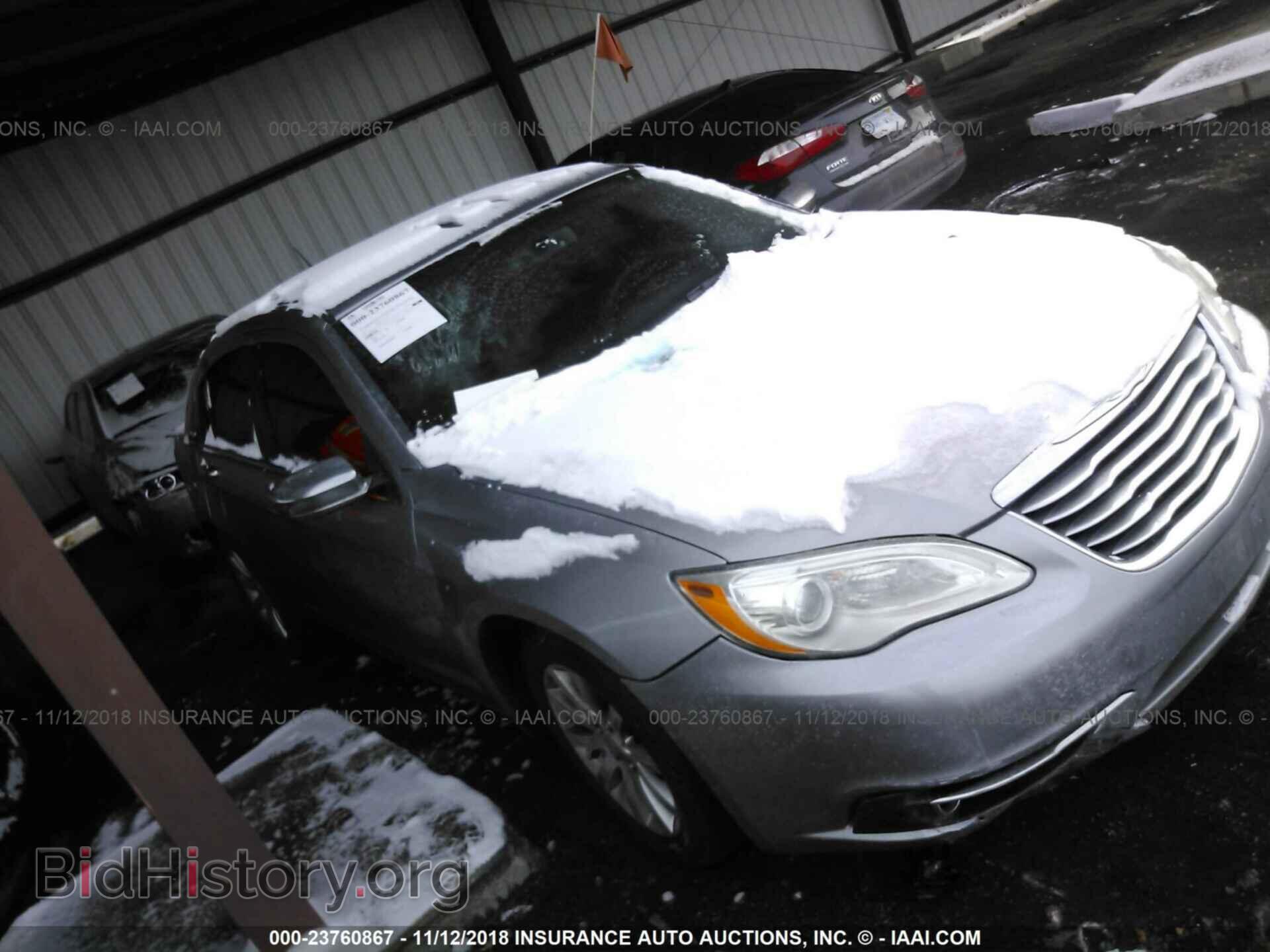Фотография 1C3CCBCG7DN514823 - CHRYSLER 200 2013
