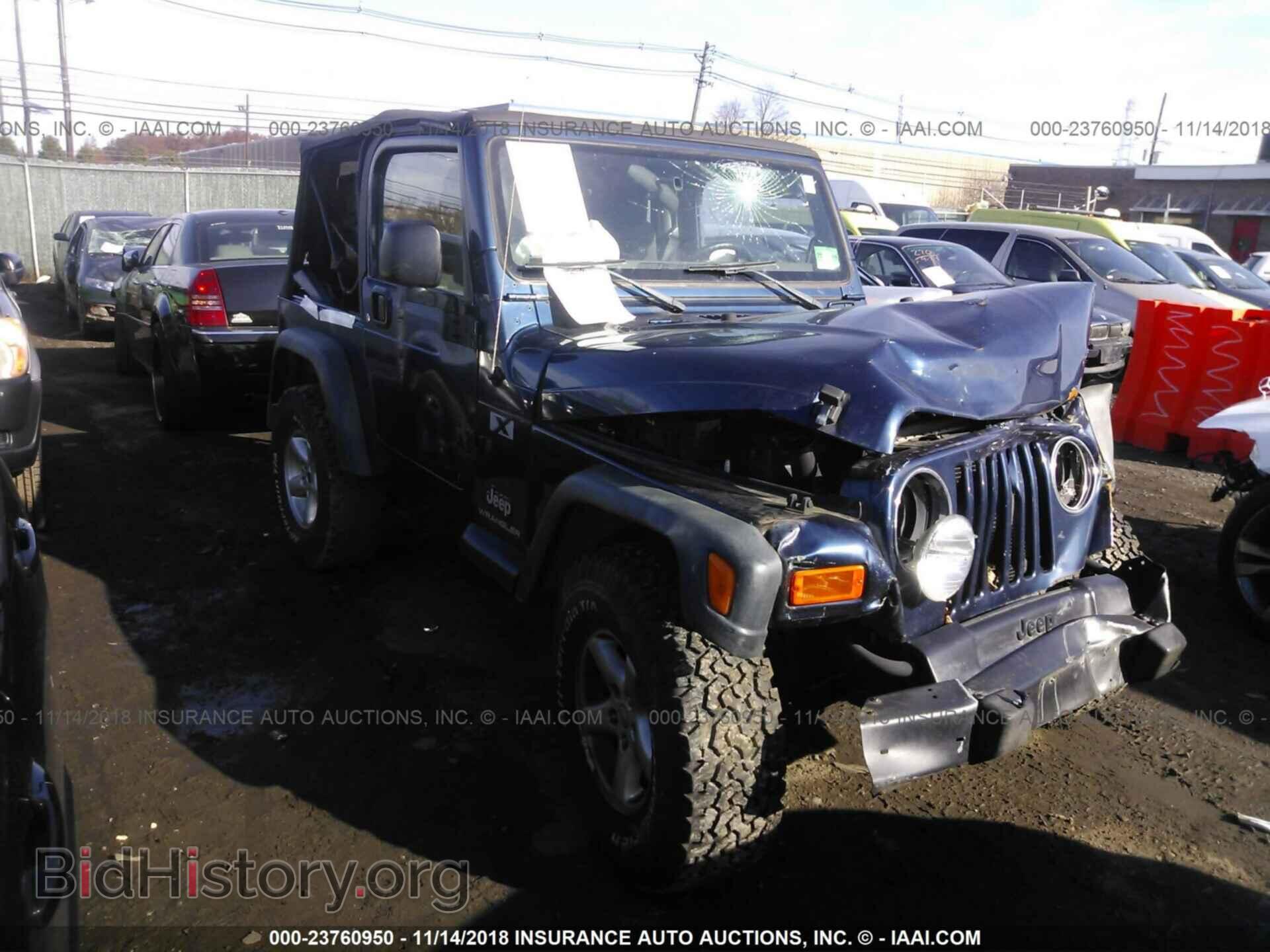Photo 1J4FA39S45P323229 - JEEP WRANGLER 2005