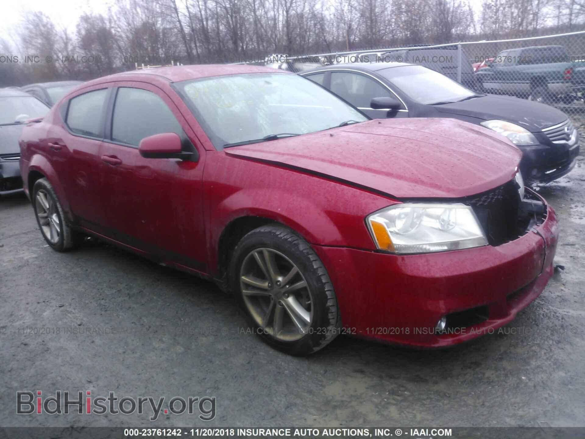 Photo 1B3BD1FG1BN508671 - DODGE AVENGER 2011