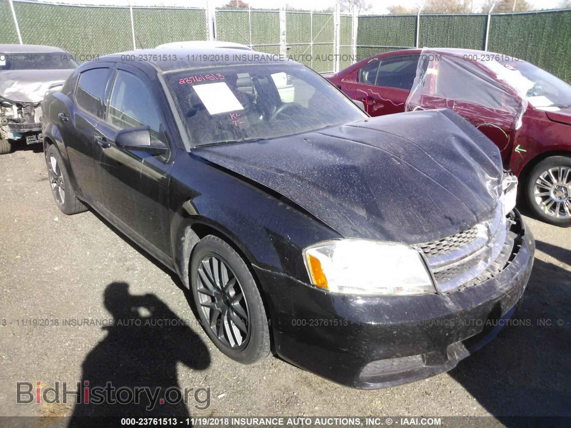 Photo 1C3CDZAB6CN242843 - Dodge Avenger 2012
