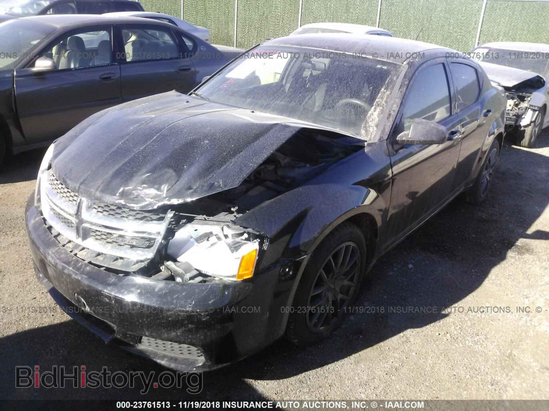 2012 Dodge Avenger - VIN: 1C3CDZAB6CN242843 - Фото 2