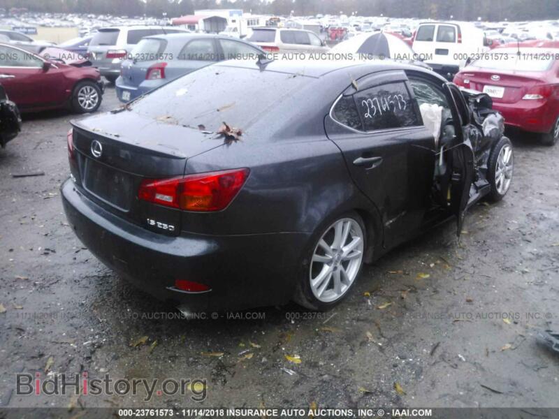 2007 Lexus IS (VIN JTHBK262572024718) — фото 4 из 10
