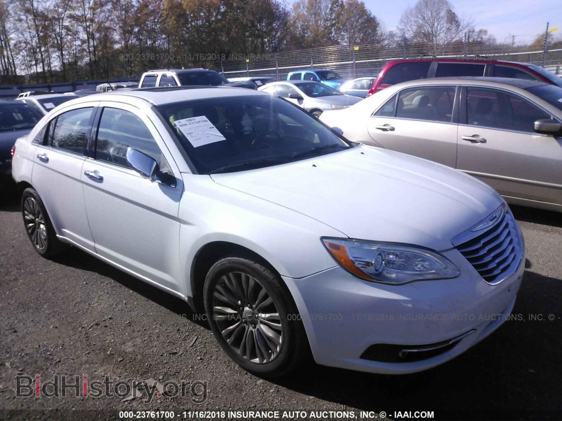 Photo 1C3CCBCB0CN181352 - Chrysler 200 2012