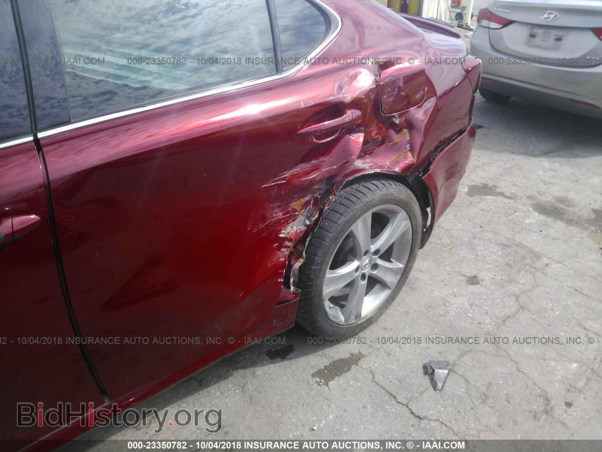 2012 LEXUS IS - VIN: JTHBE5C29C5030401 - Photo 6
