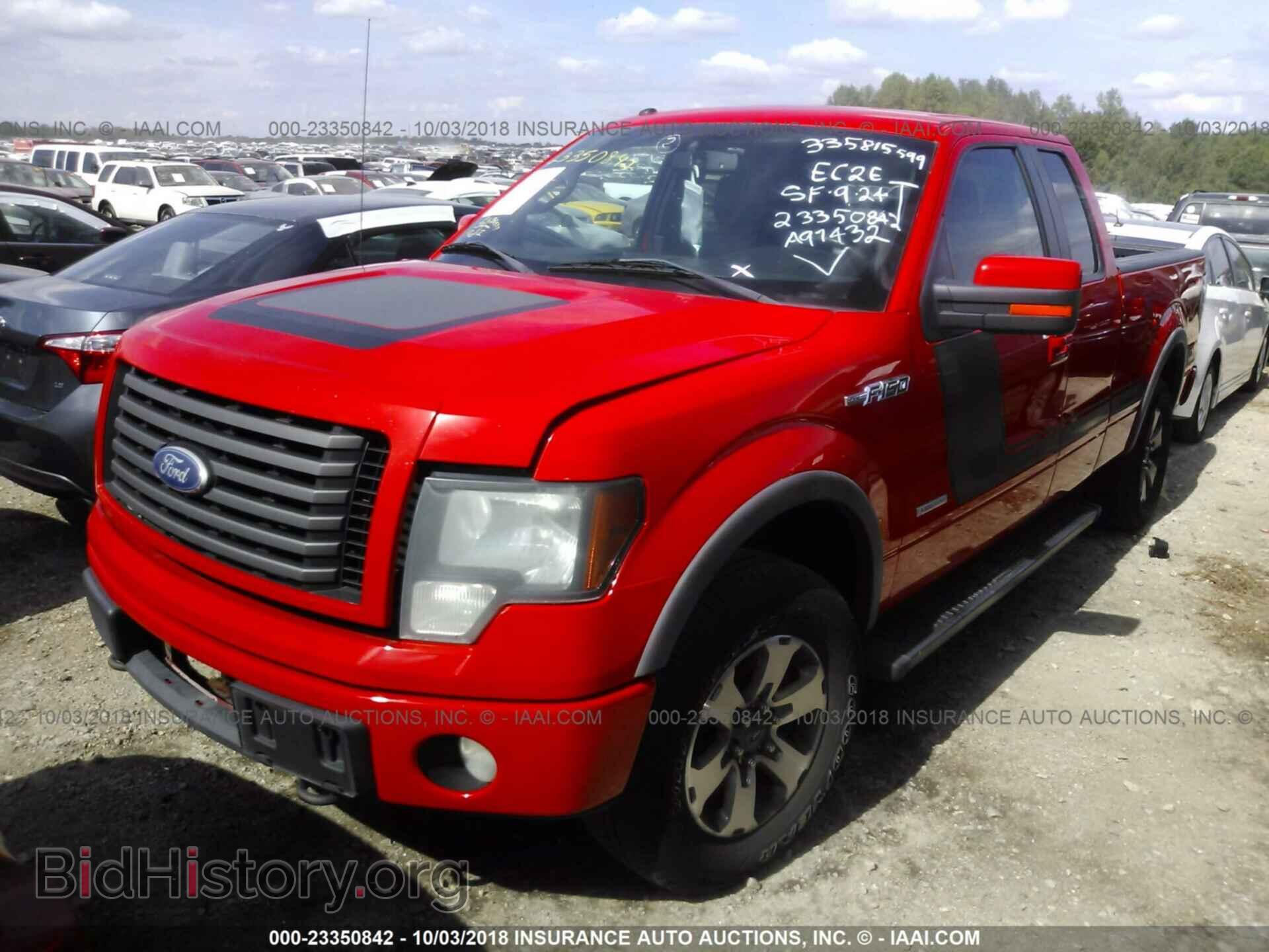 2011 FORD F150 - VIN: 1FTFX1ET8BFA97432 - Фото 2