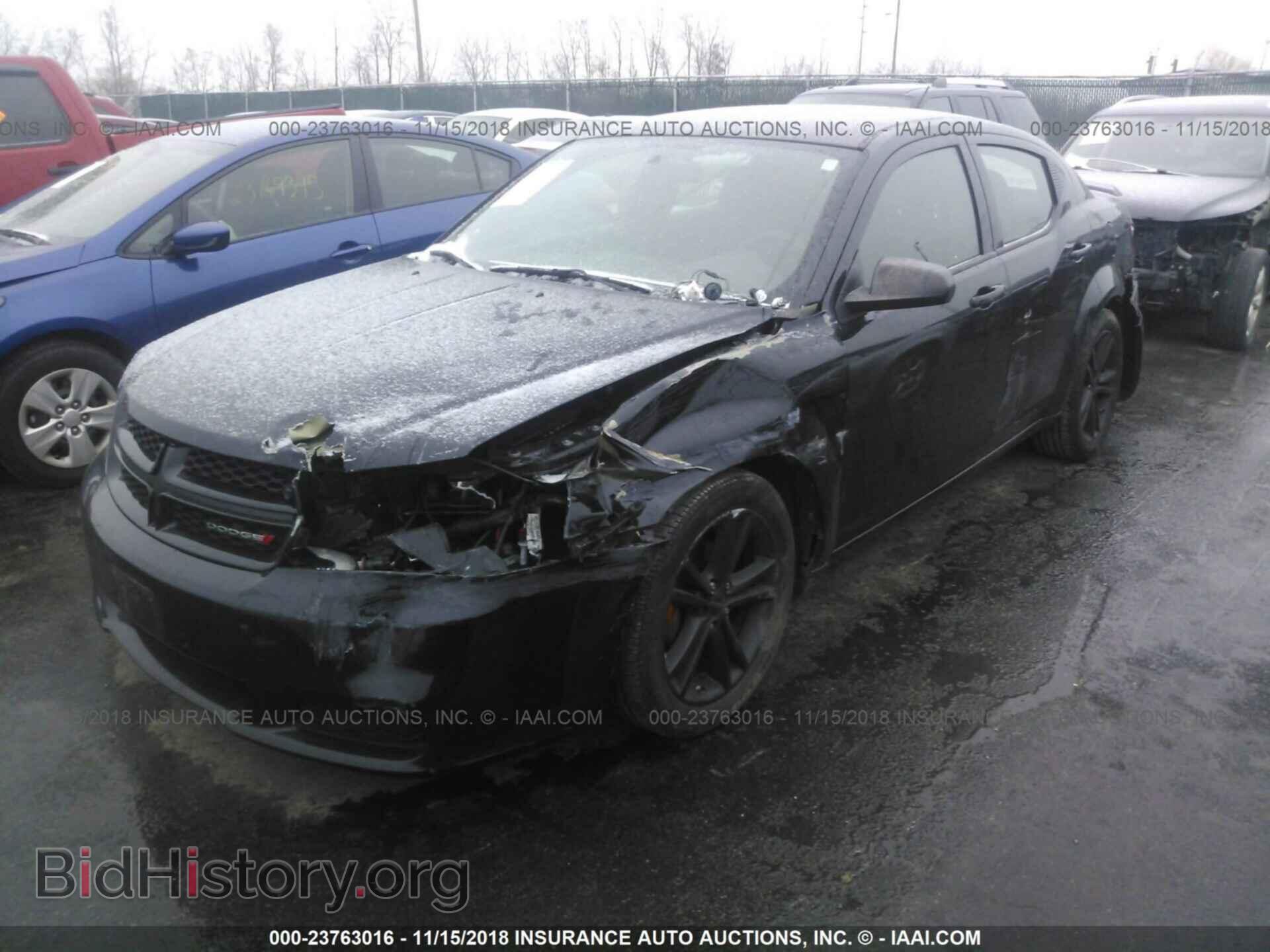 2014 DODGE AVENGER - VIN: 1C3CDZAG4EN149513 - Фото 2