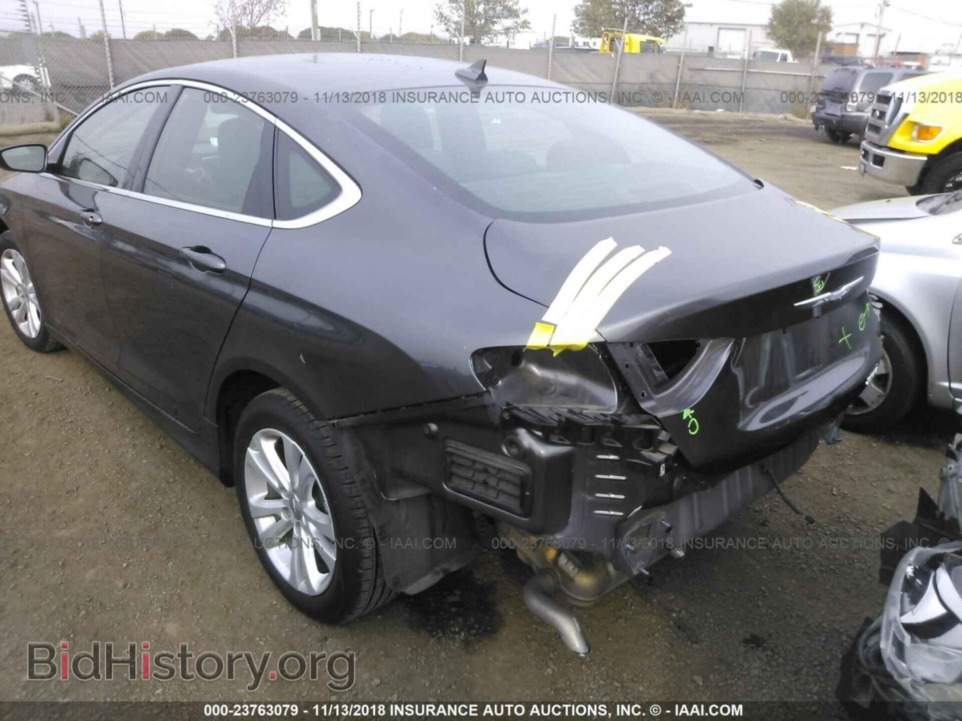 2015 CHRYSLER 200 - VIN: 1C3CCCAB9FN709807 - Photo 3