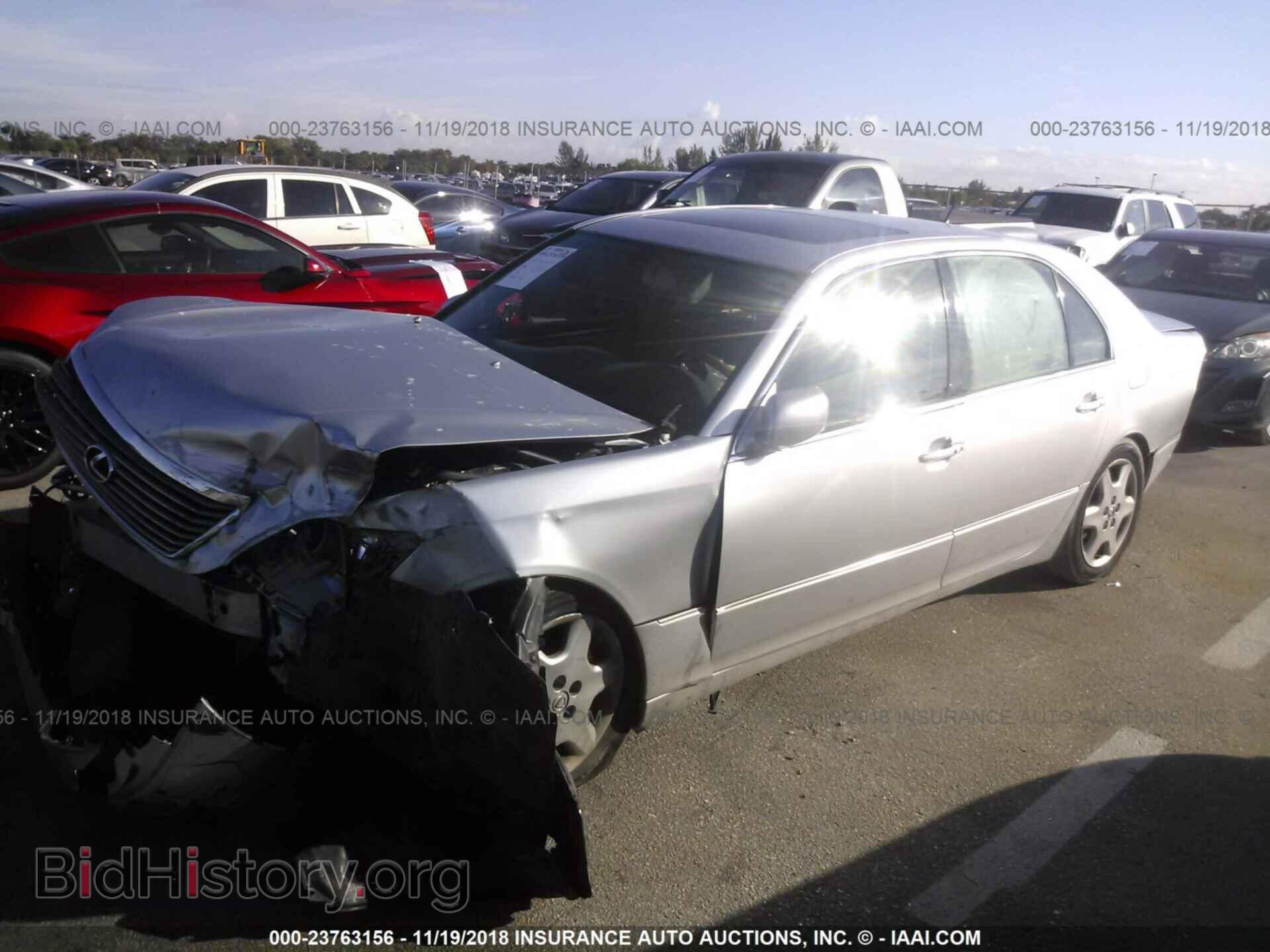 2004 LEXUS LS - VIN: JTHBN36F640162565 - Фото 2