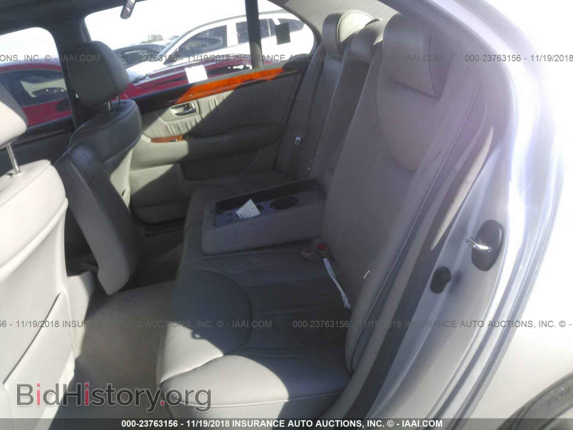 2004 LEXUS LS - VIN: JTHBN36F640162565 - Фото 8