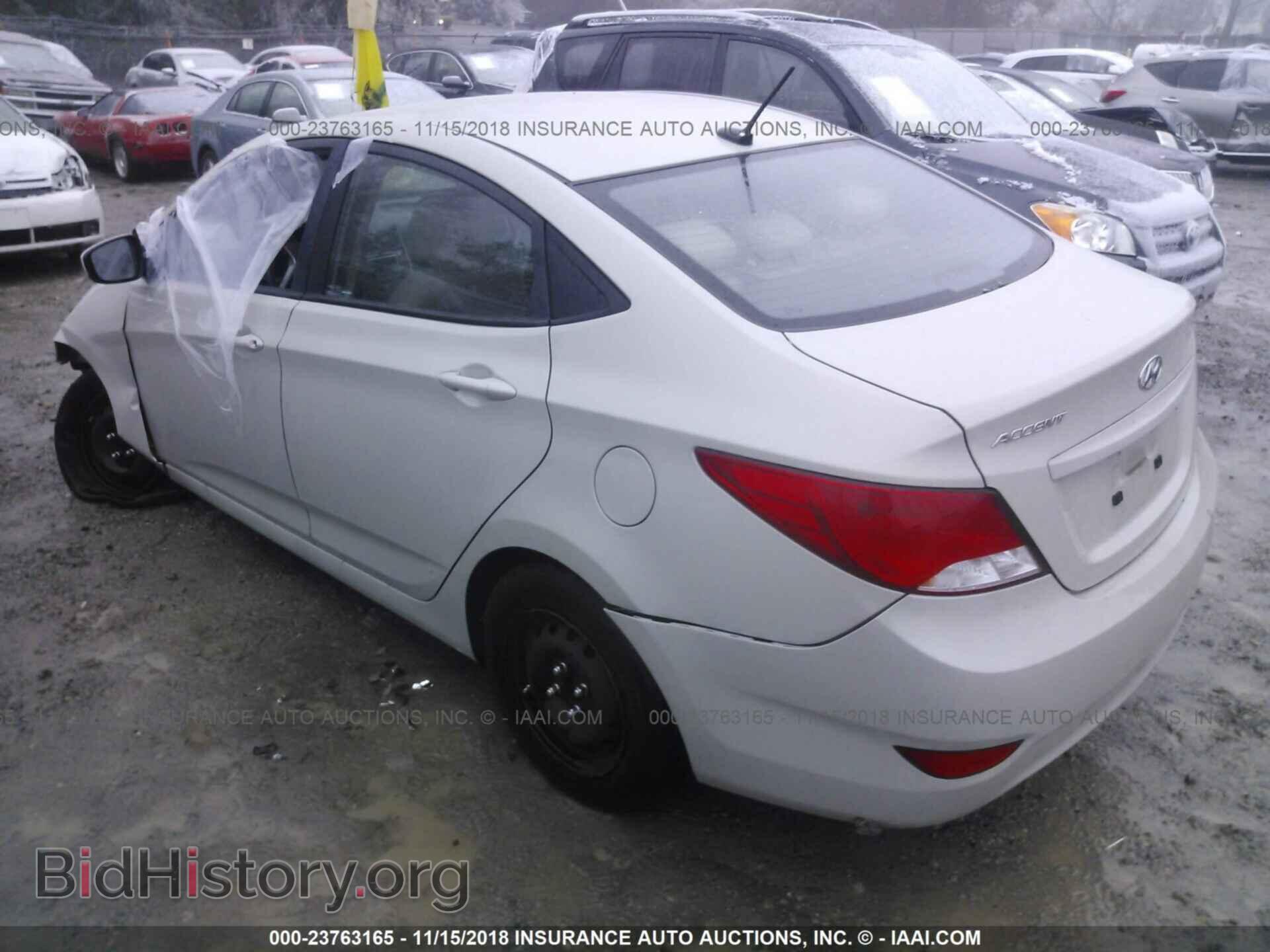 2016 HYUNDAI ACCENT - VIN: KMHCT4AE0GU122765 - Фото 3