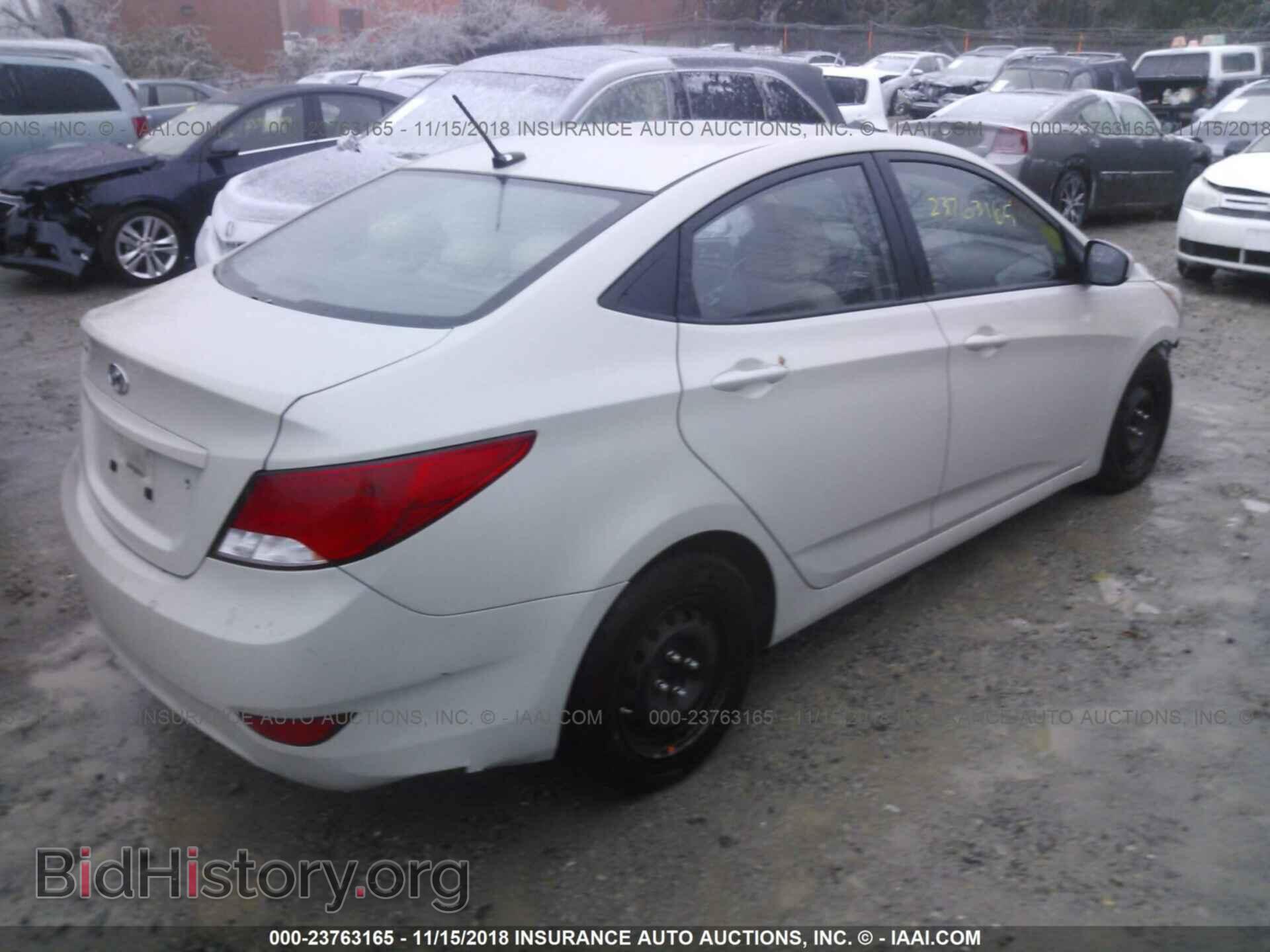 2016 HYUNDAI ACCENT - VIN: KMHCT4AE0GU122765 - Фото 4