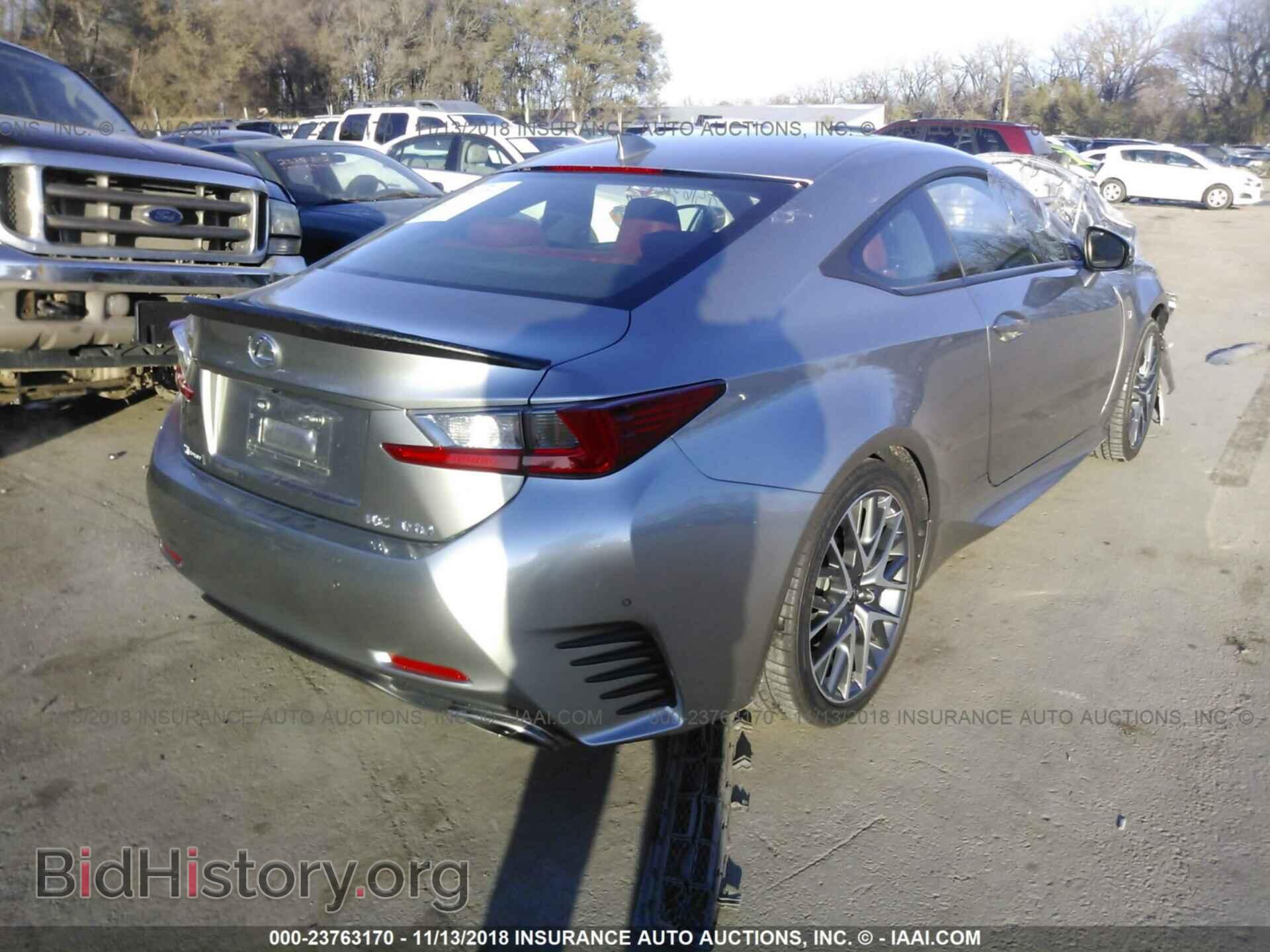 2016 LEXUS RC - VIN: JTHHE5BC5G5014688 - Фото 4