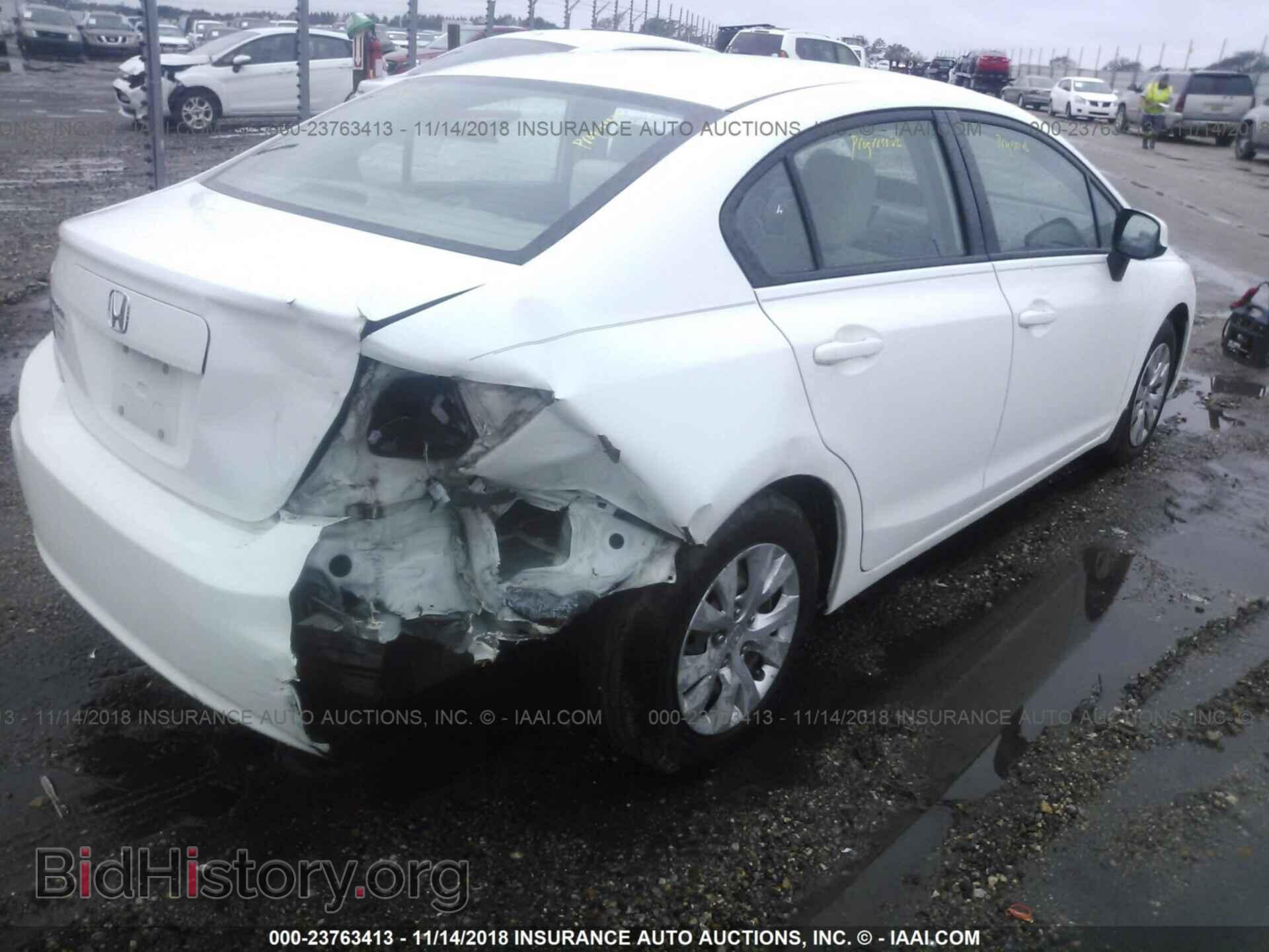 2012 Honda Civic - VIN: 19XFB2F57CE054054 - Фото 4