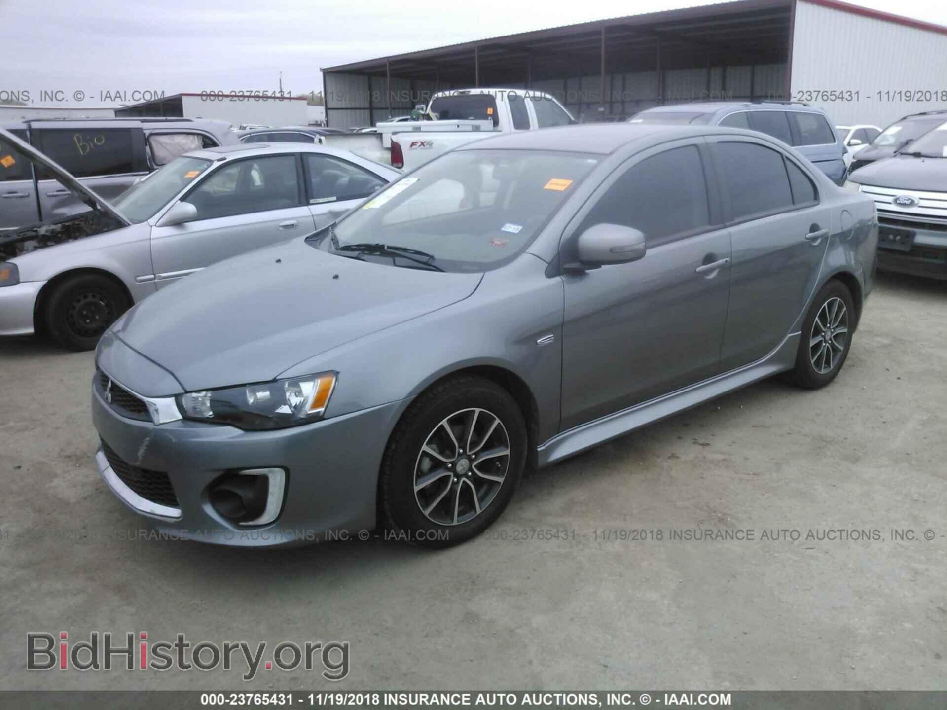 2017 MITSUBISHI LANCER - VIN: JA32U2FU0HU006497 - Фото 2