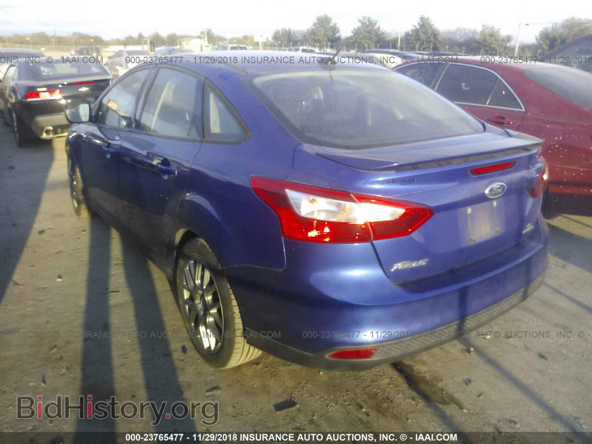 2013 FORD FOCUS - VIN: 1FADP3F22DL345127 - Фото 3