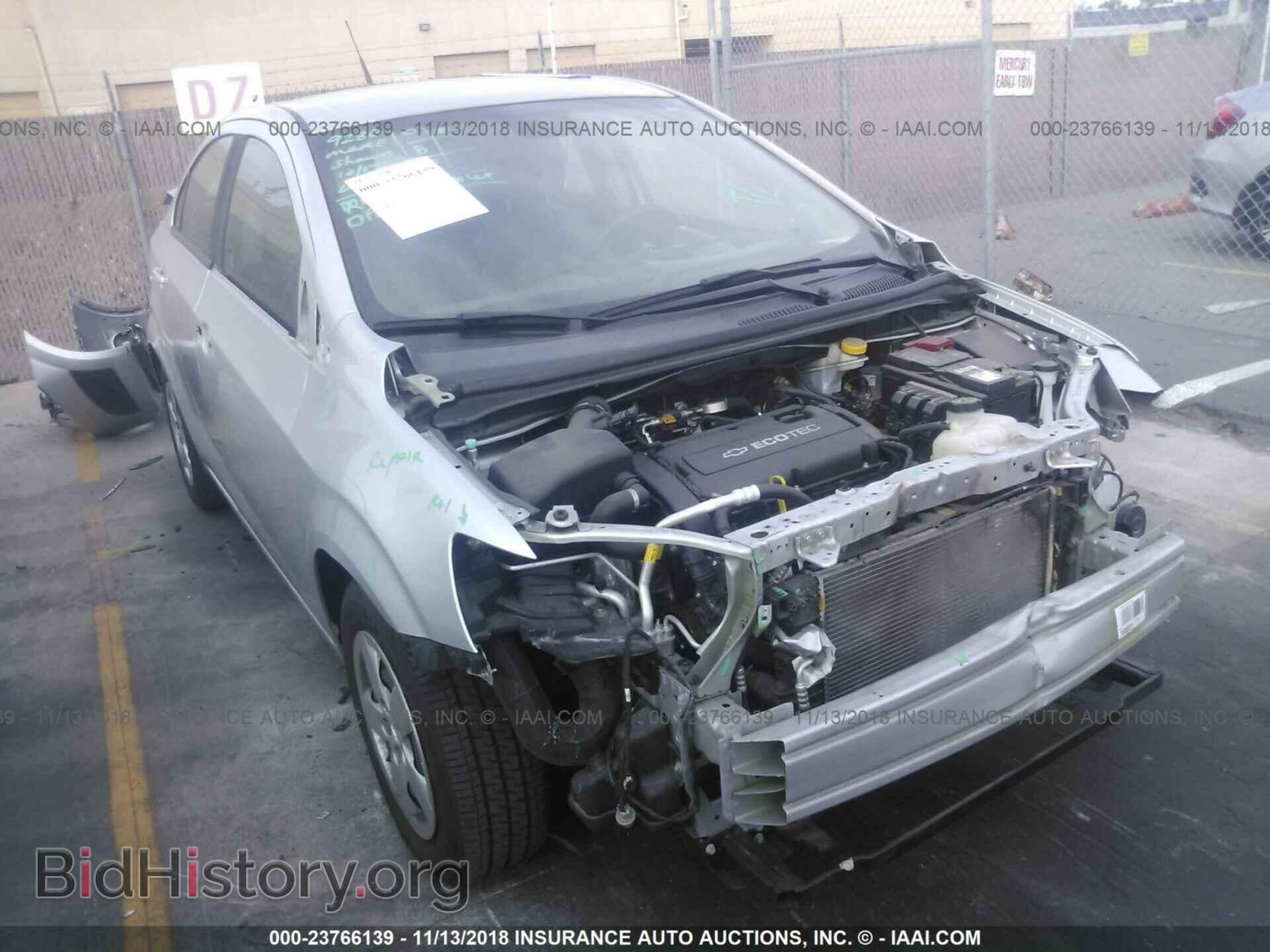 Фотография 1G1JA5SG8D4134464 - Chevrolet Sonic 2013